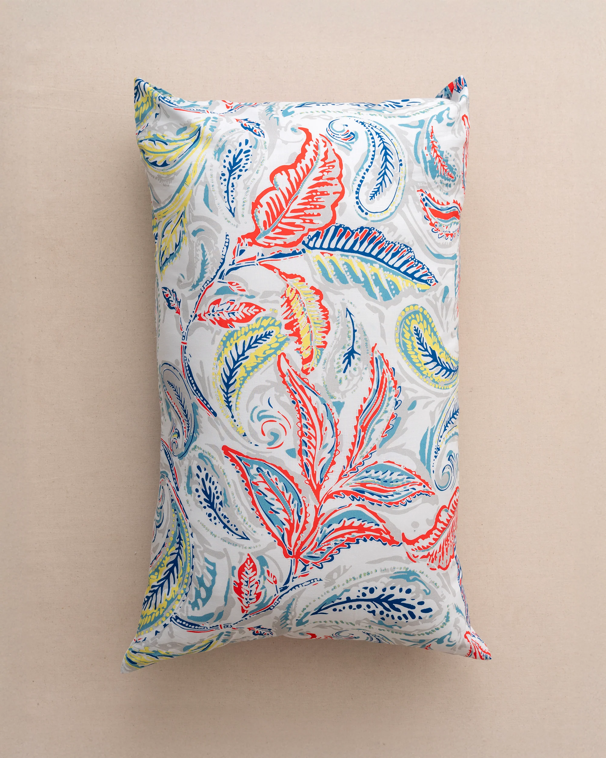 King-Size Bed Sheet - Multi Leaf - Image 7