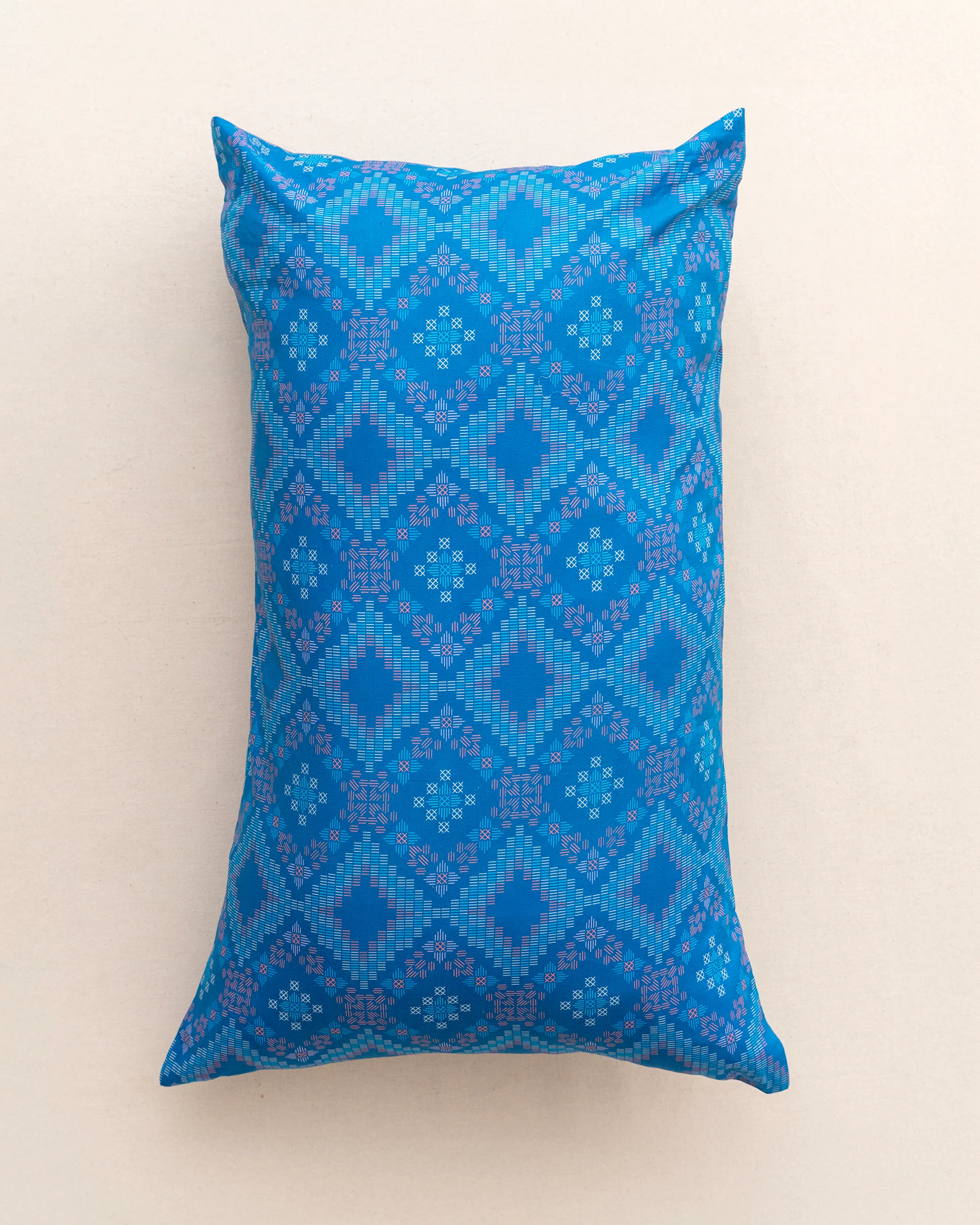 King-Size Bed Sheet - Indigo Blue - Image 7