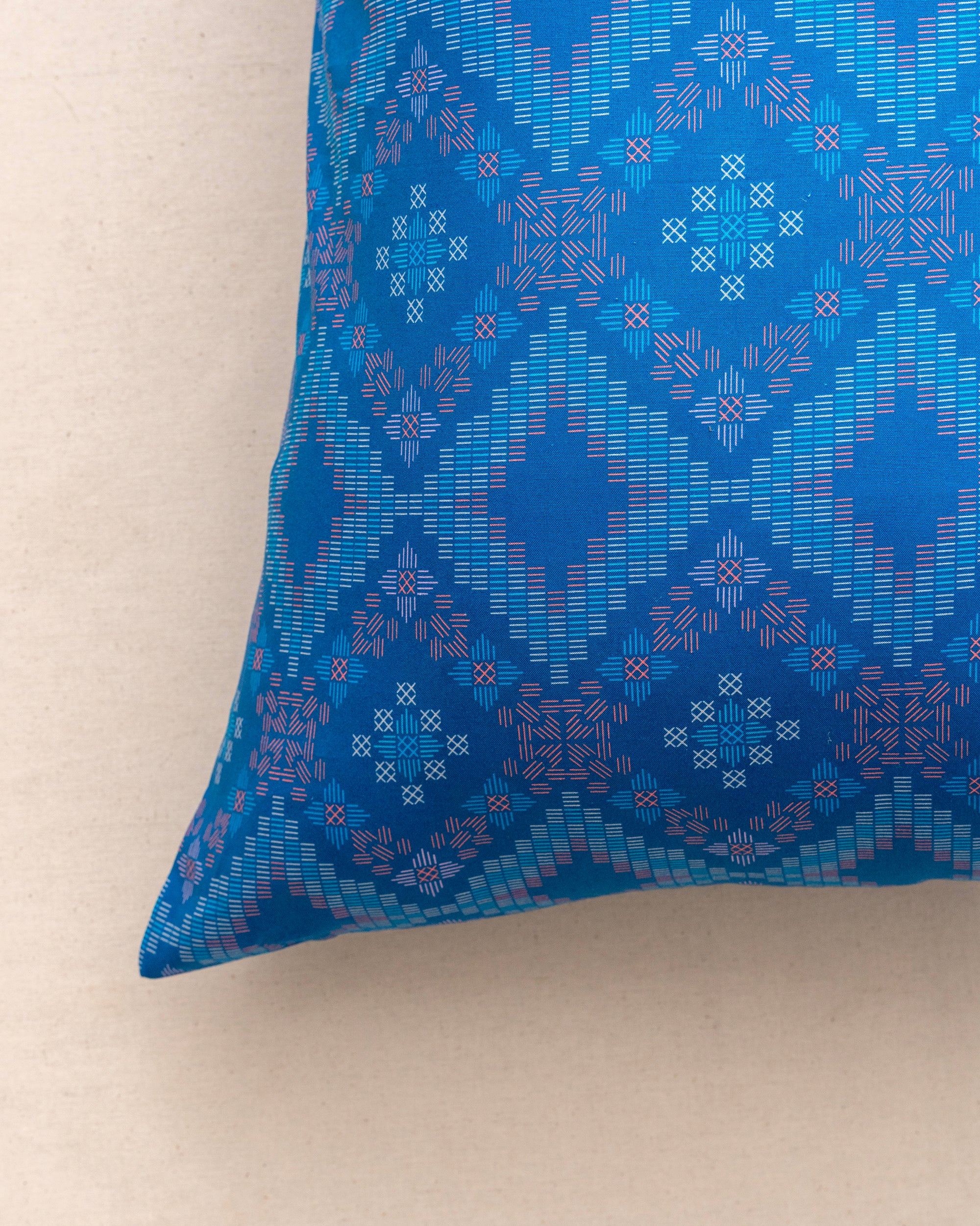 King-Size Bed Sheet - Indigo Blue - Image 8