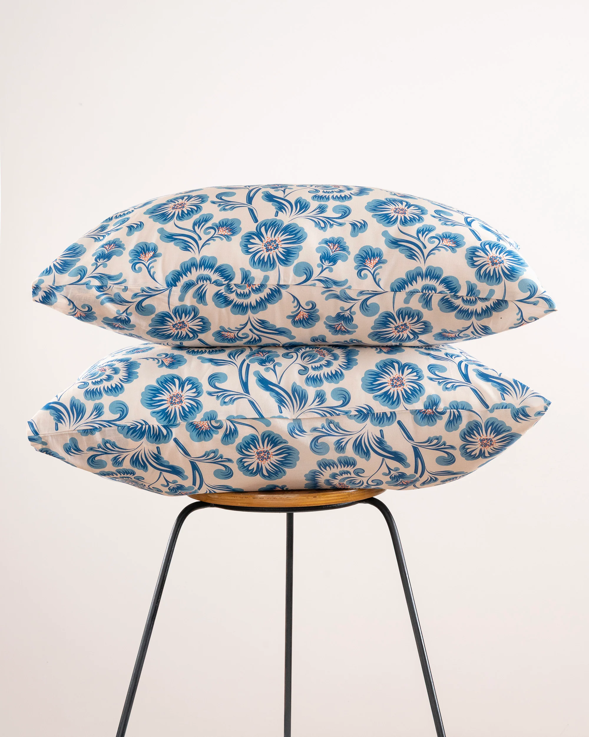 King-Size Bed Sheet - Cobalt Blue - Image 6