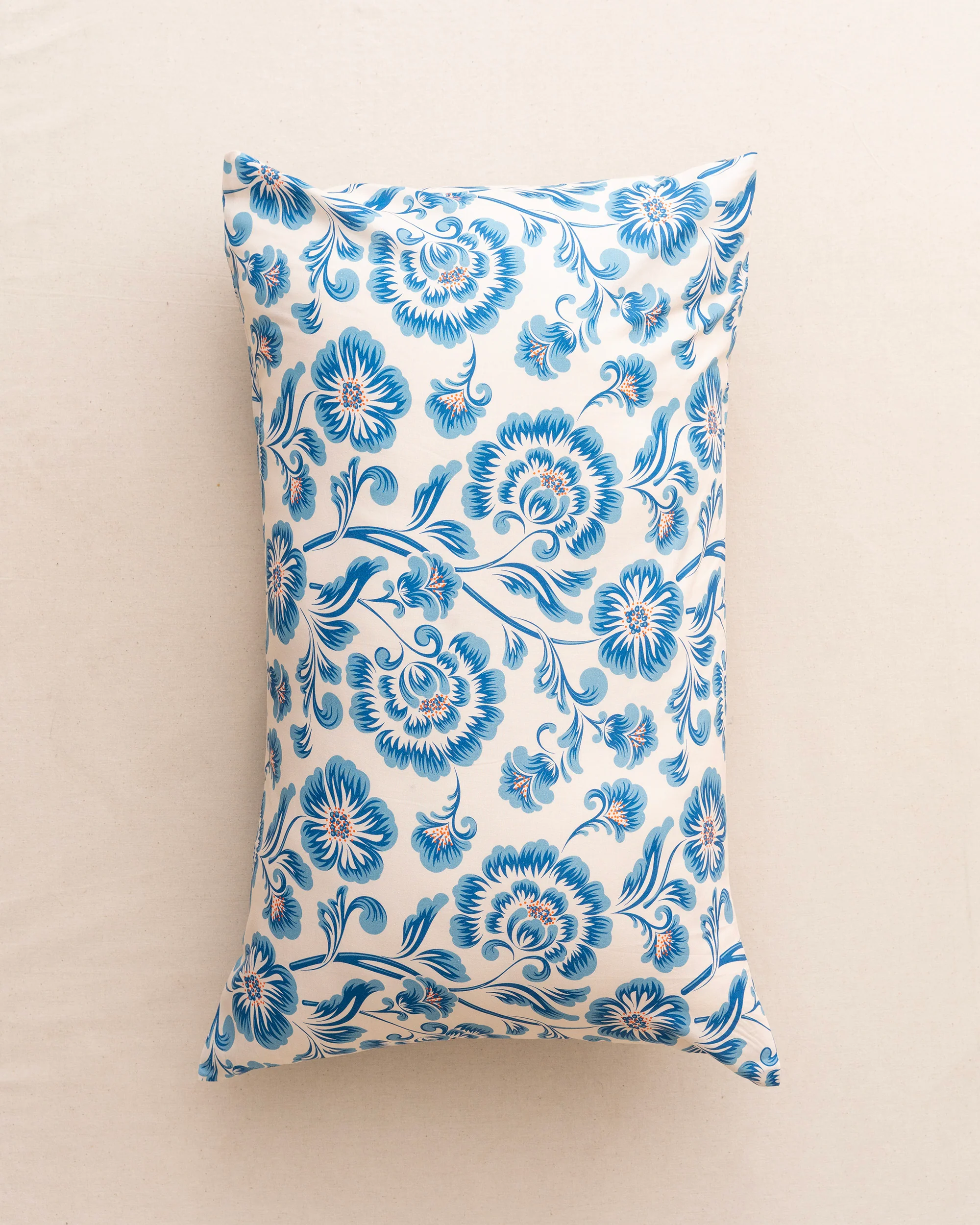 King-Size Bed Sheet - Cobalt Blue - Image 7