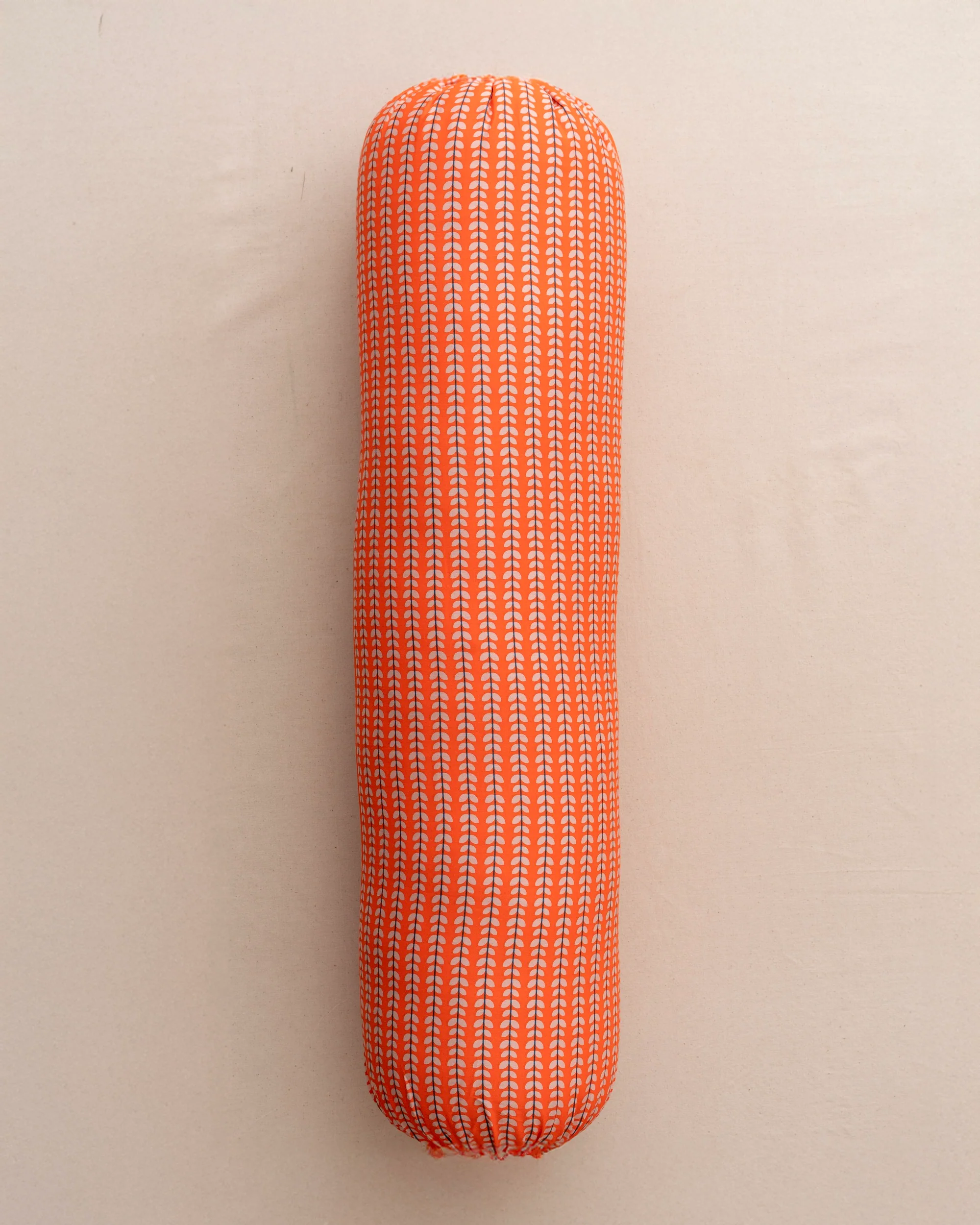 Bolster Cover - Orange Petals - Image 3