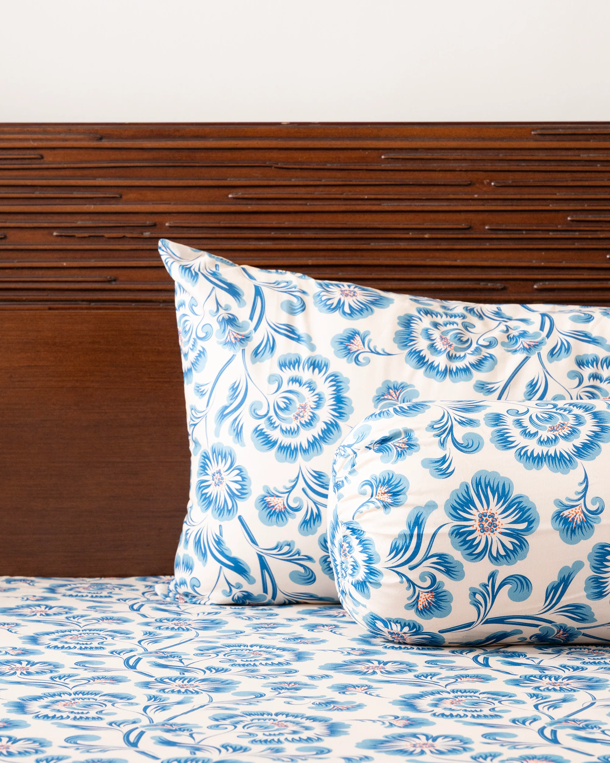 Bolster Cover - Cobalt Blue - Image 4