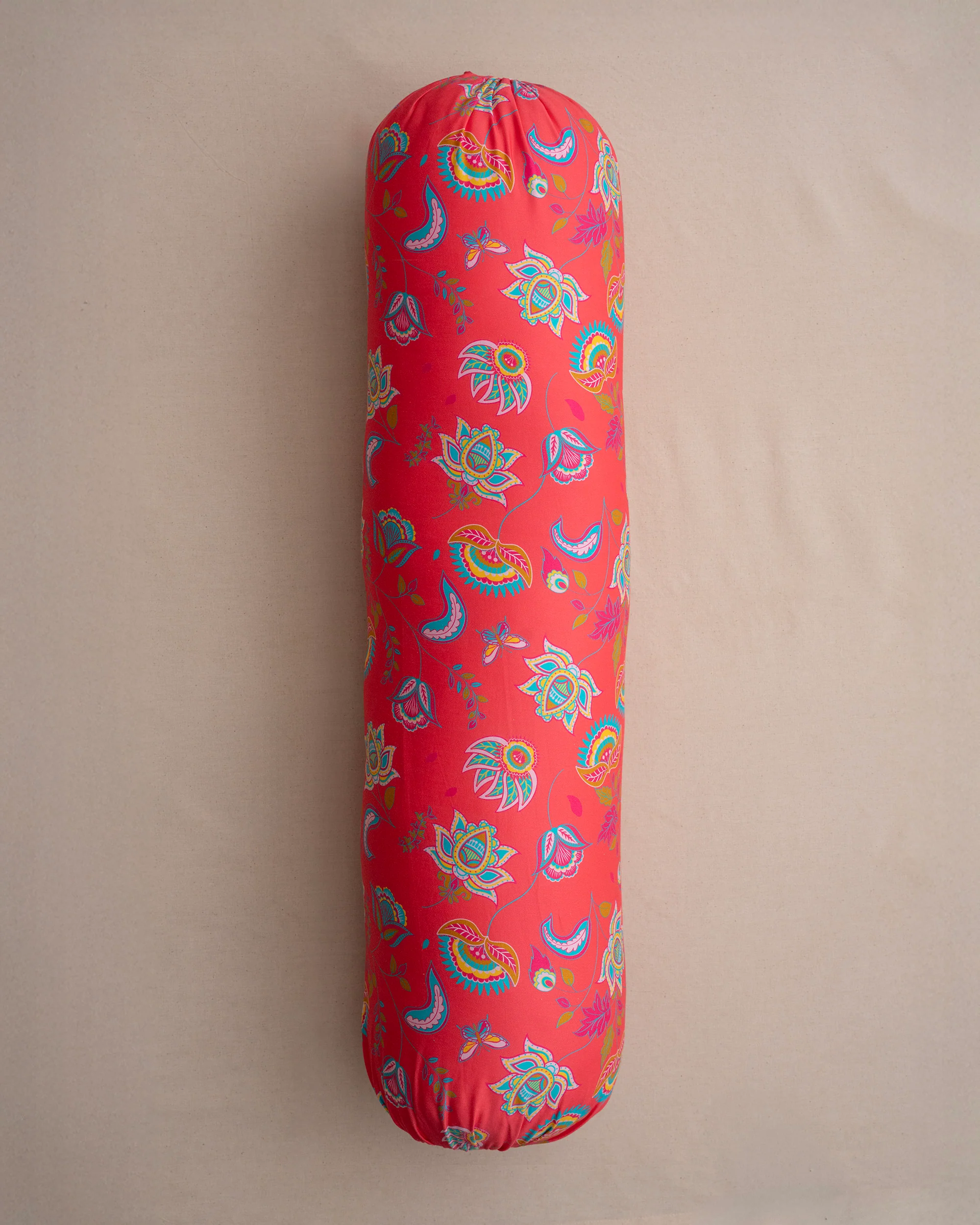 Bolster Cover - Multicolor Paisley - Image 3