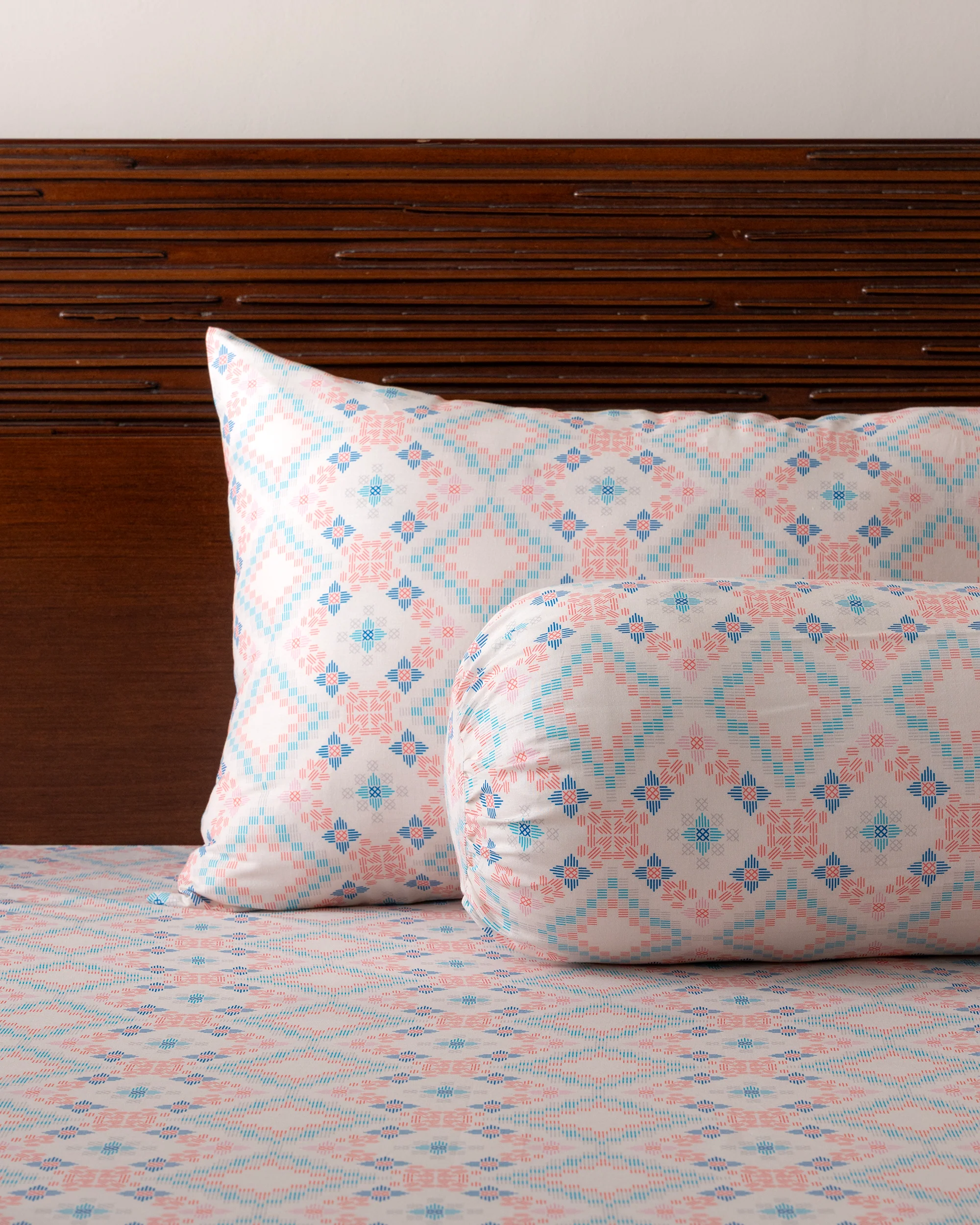 Bolster Cover - Pastel Rose - Image 4