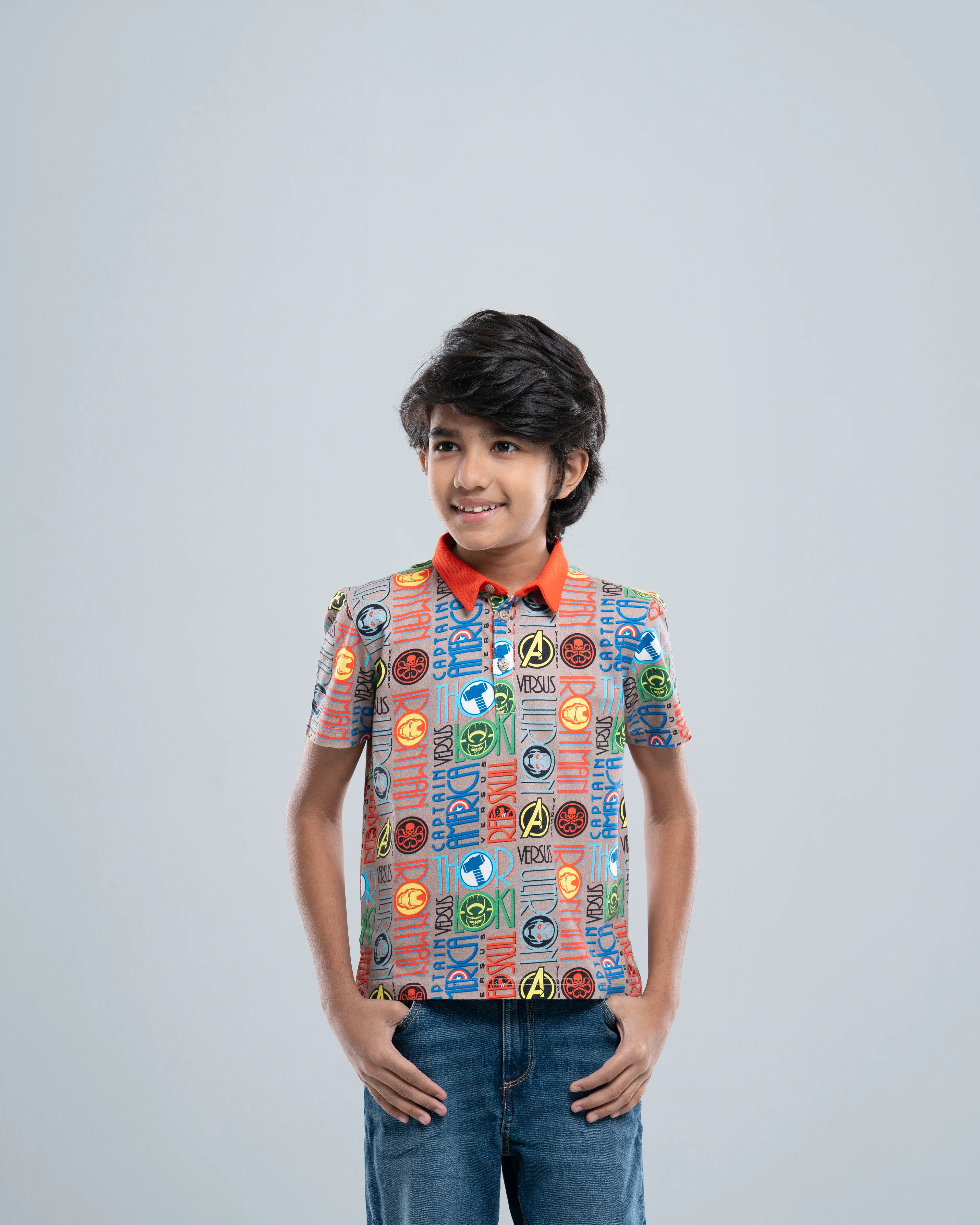 Boys' Polo Shirt (2-4 Years) - Marvel