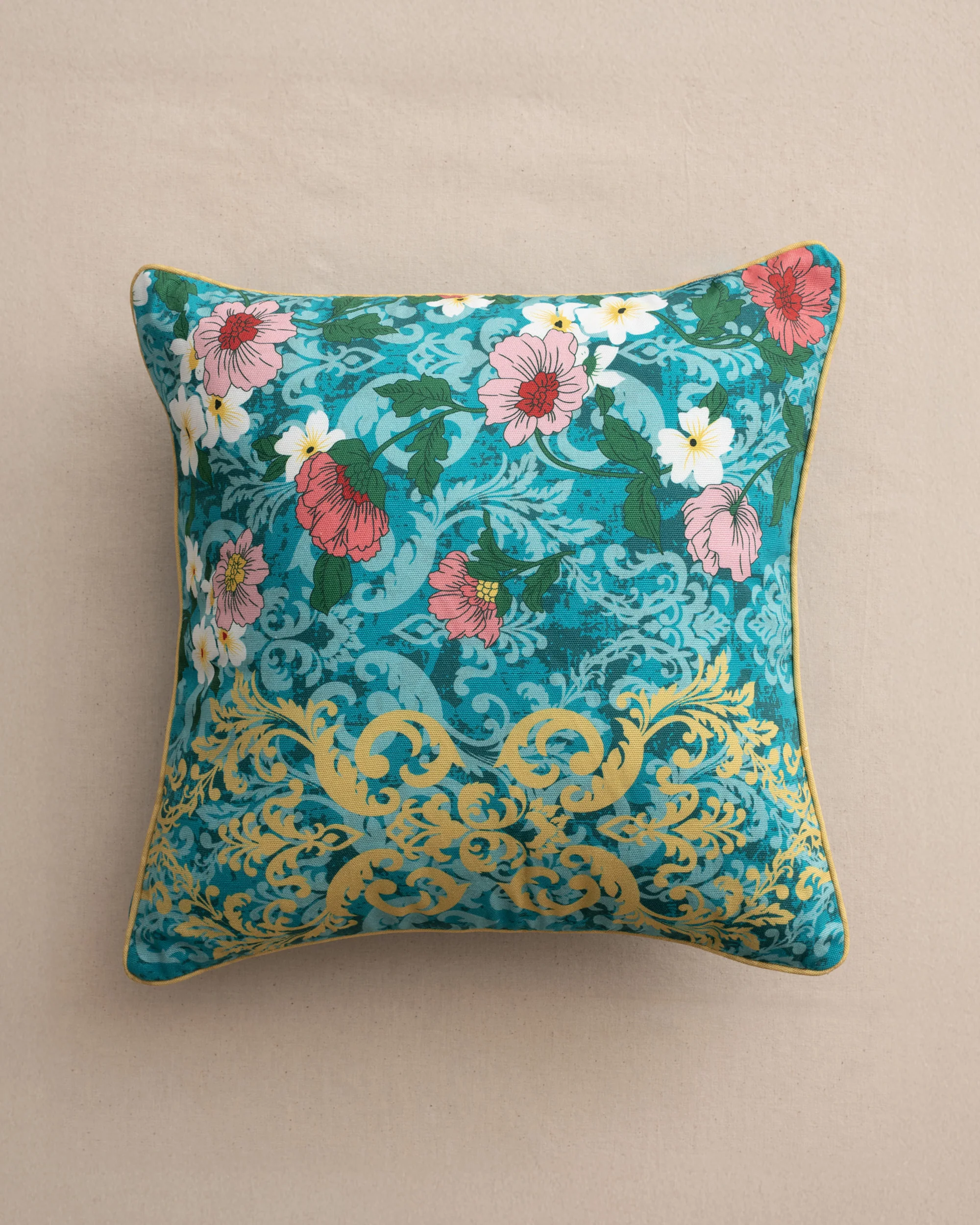 Cushion Cover - Aqua Blue - Image 2