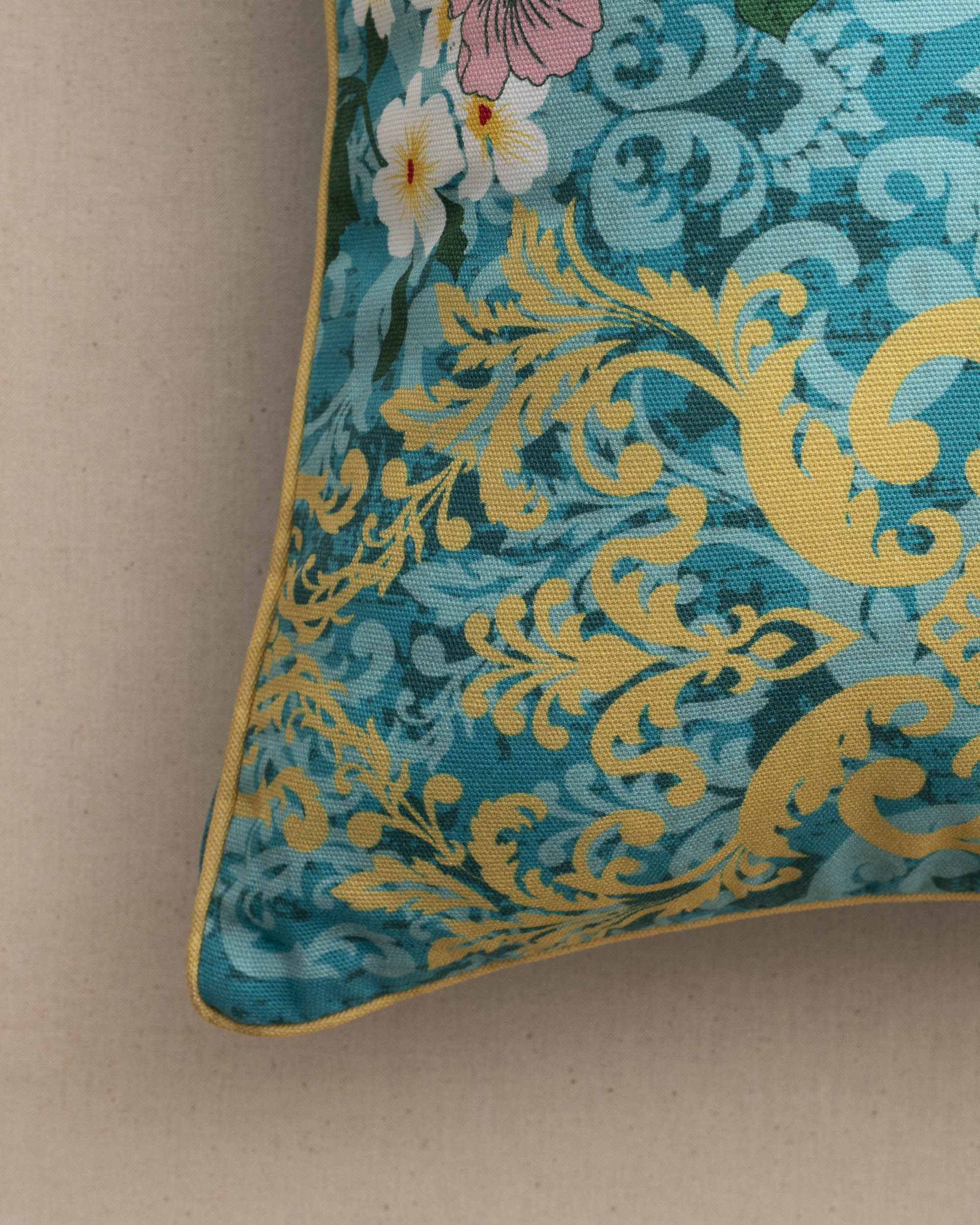 Cushion Cover - Aqua Blue - Image 4