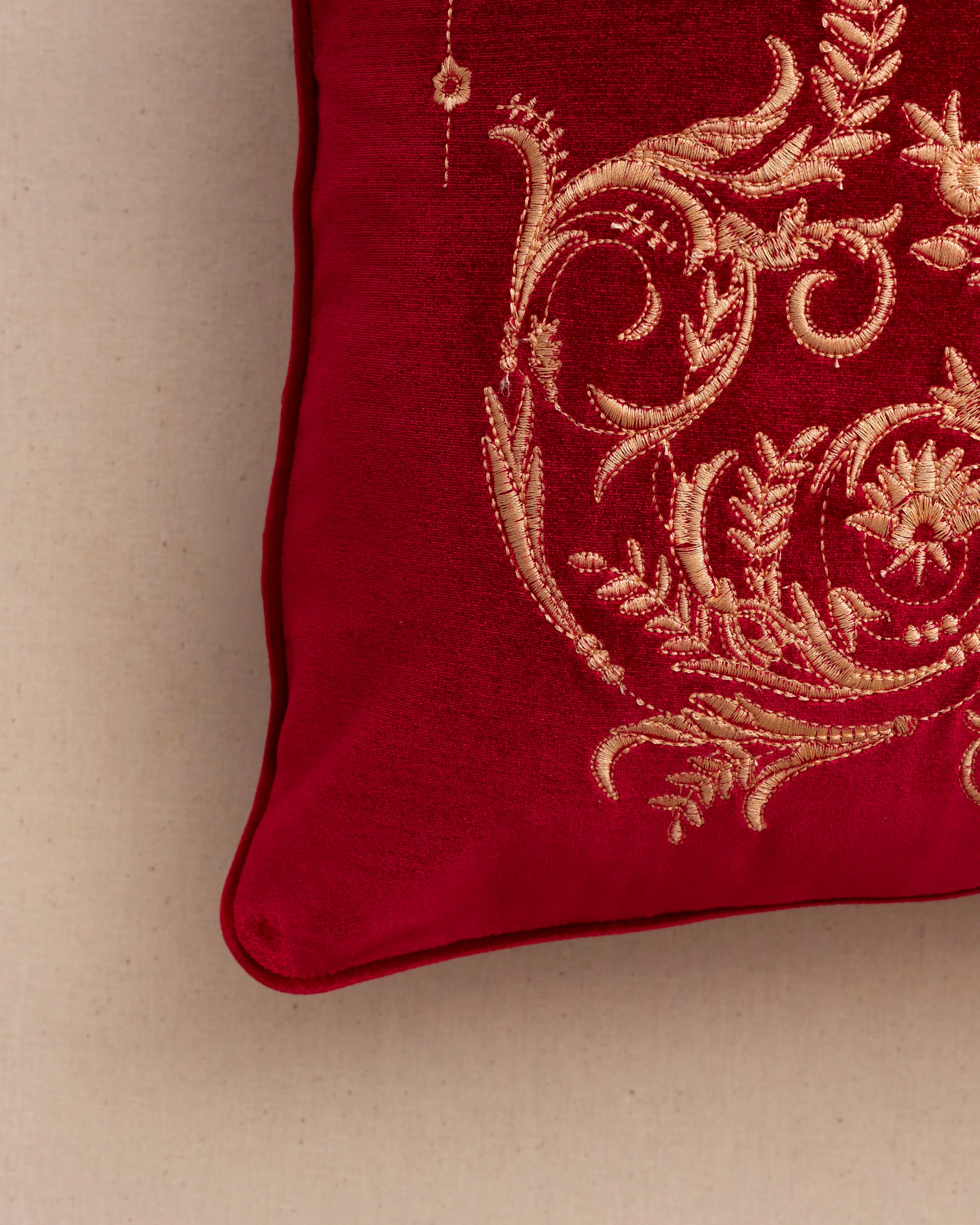 Cushion Cover - Red - Image 4