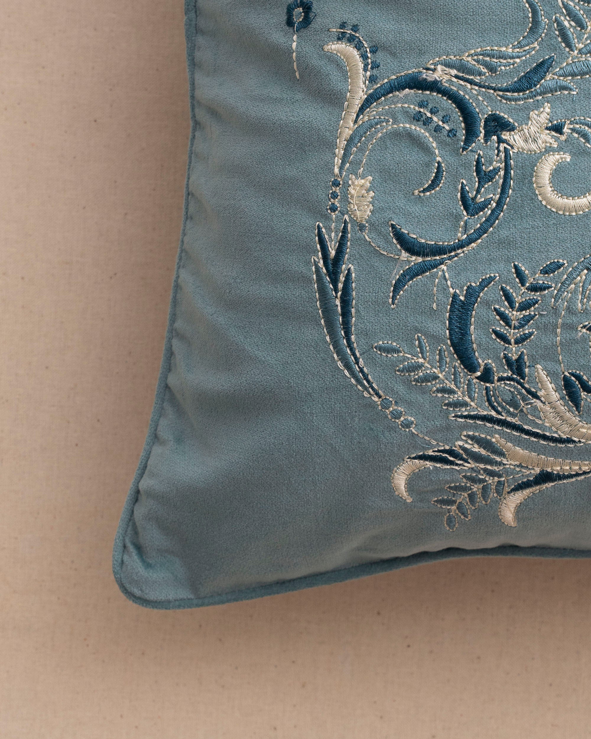Cushion Cover - Celadon Blue - Image 4