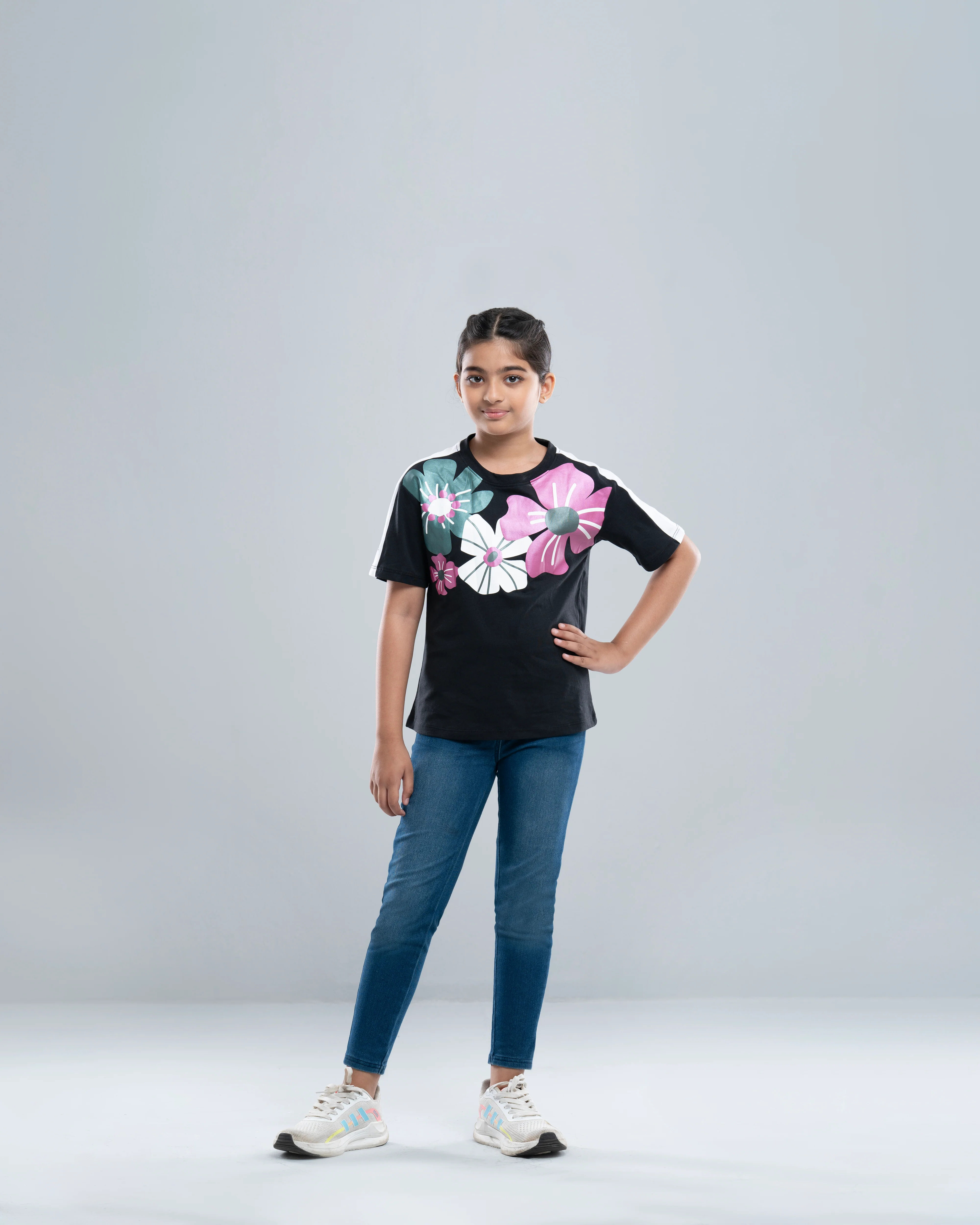 Girls' Athleisure T-Shirt (6-8 Years)