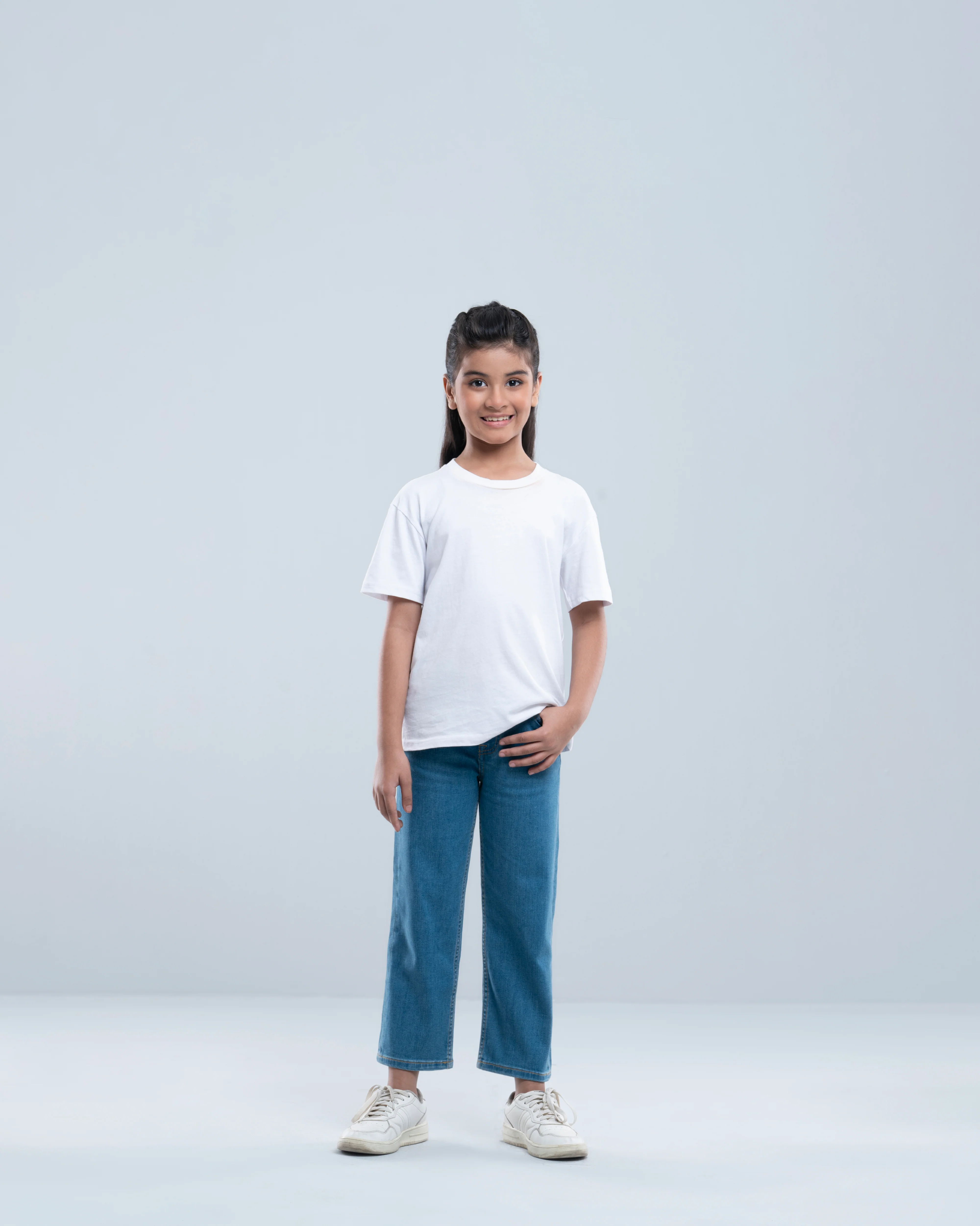 Girls' Denim Bottom (6-8 Years) - Image 2