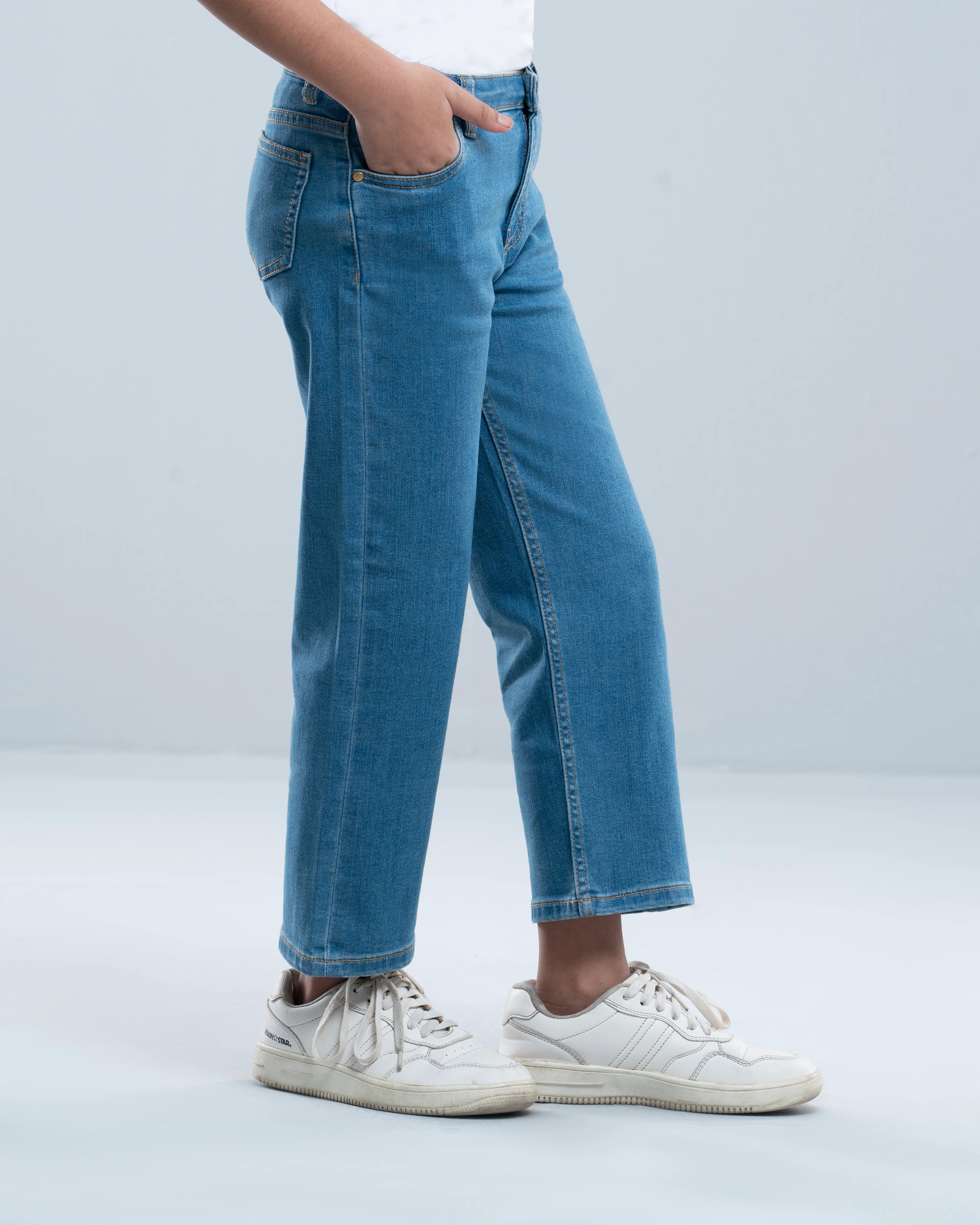 Girls' Denim Bottom (2-4 Years) - Image 3