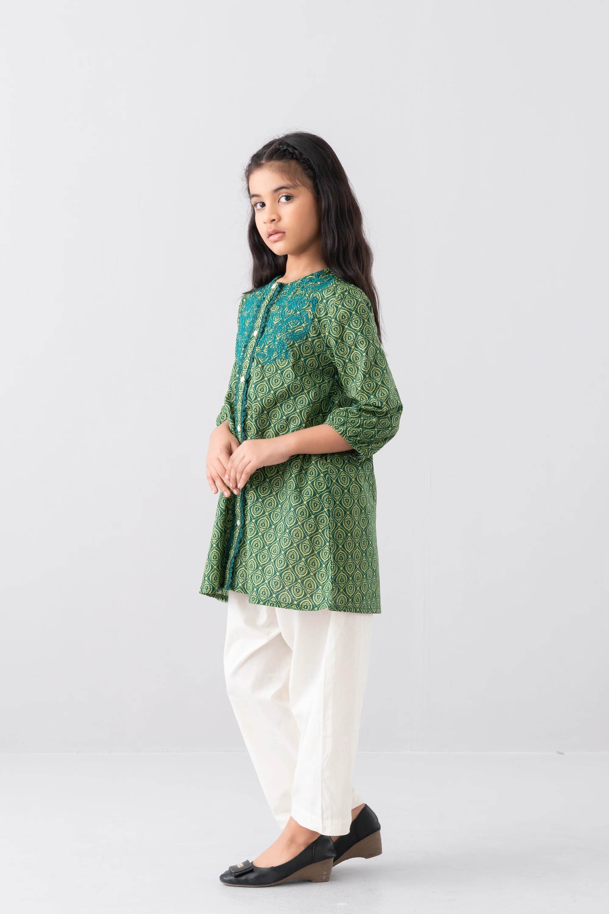 Girls Ethnic Frock (2-4 Years) - Image 3