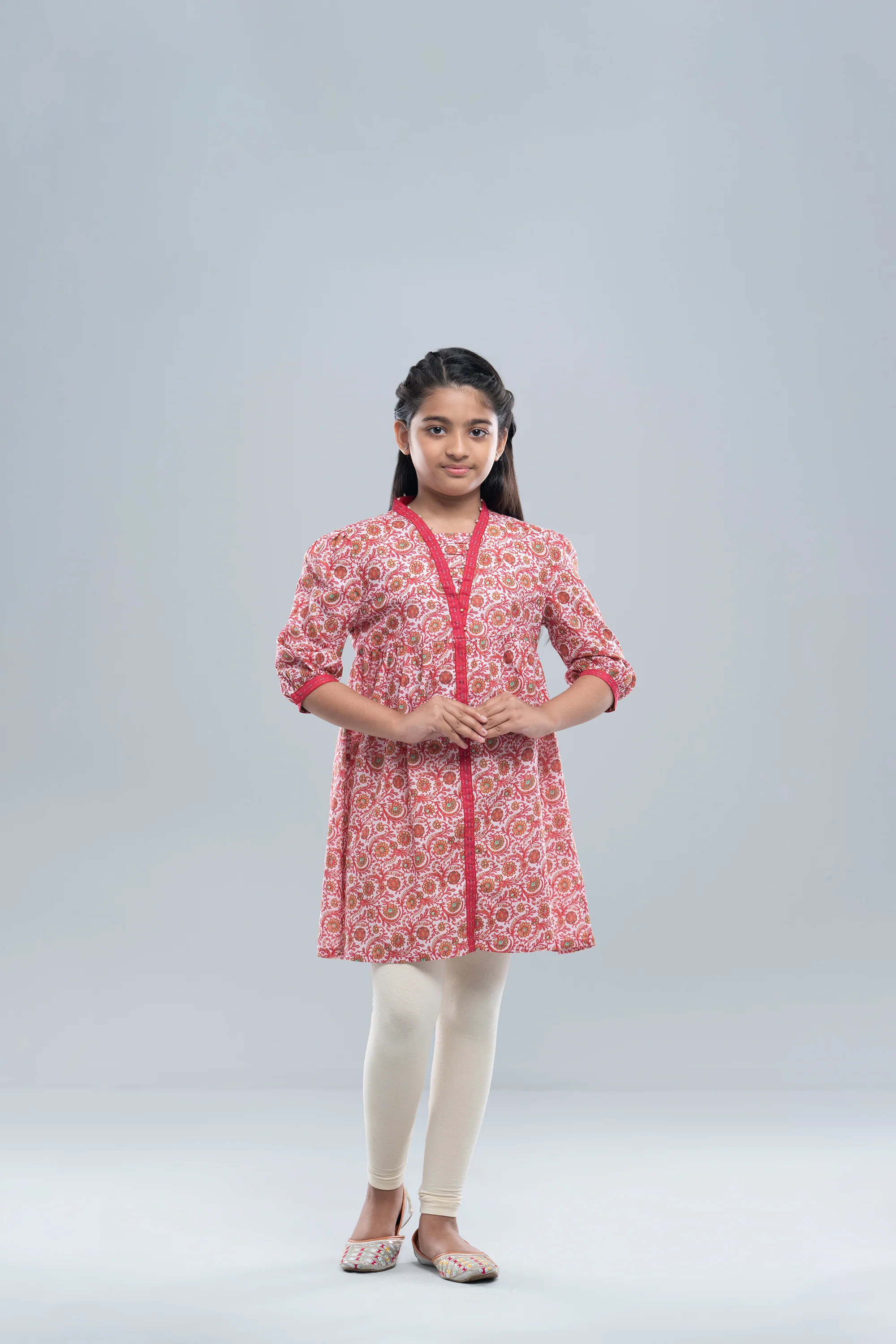 Girls' Ethnic Frock (2-4 Years)