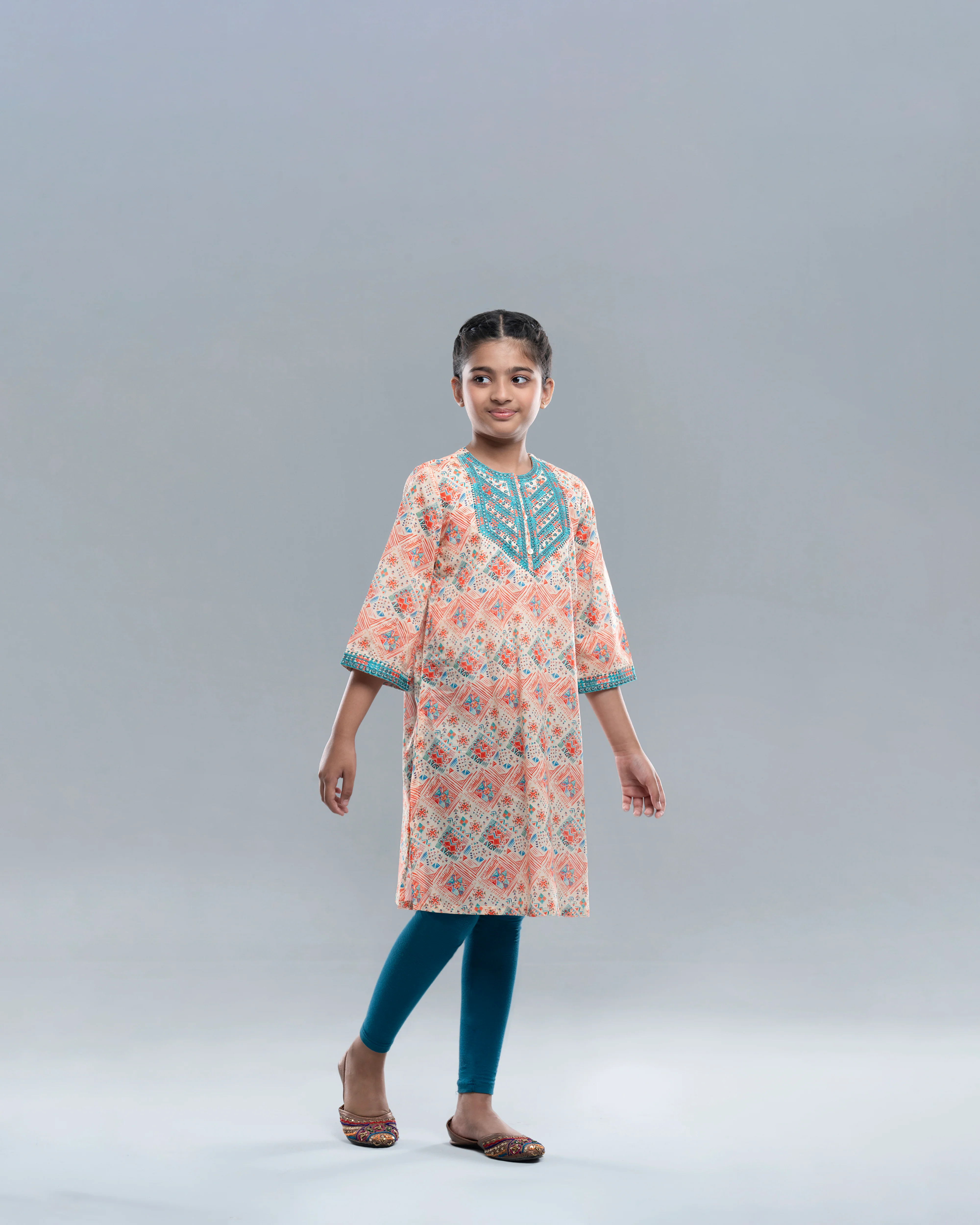 Girls' Ethnic Top (6-8 Years)