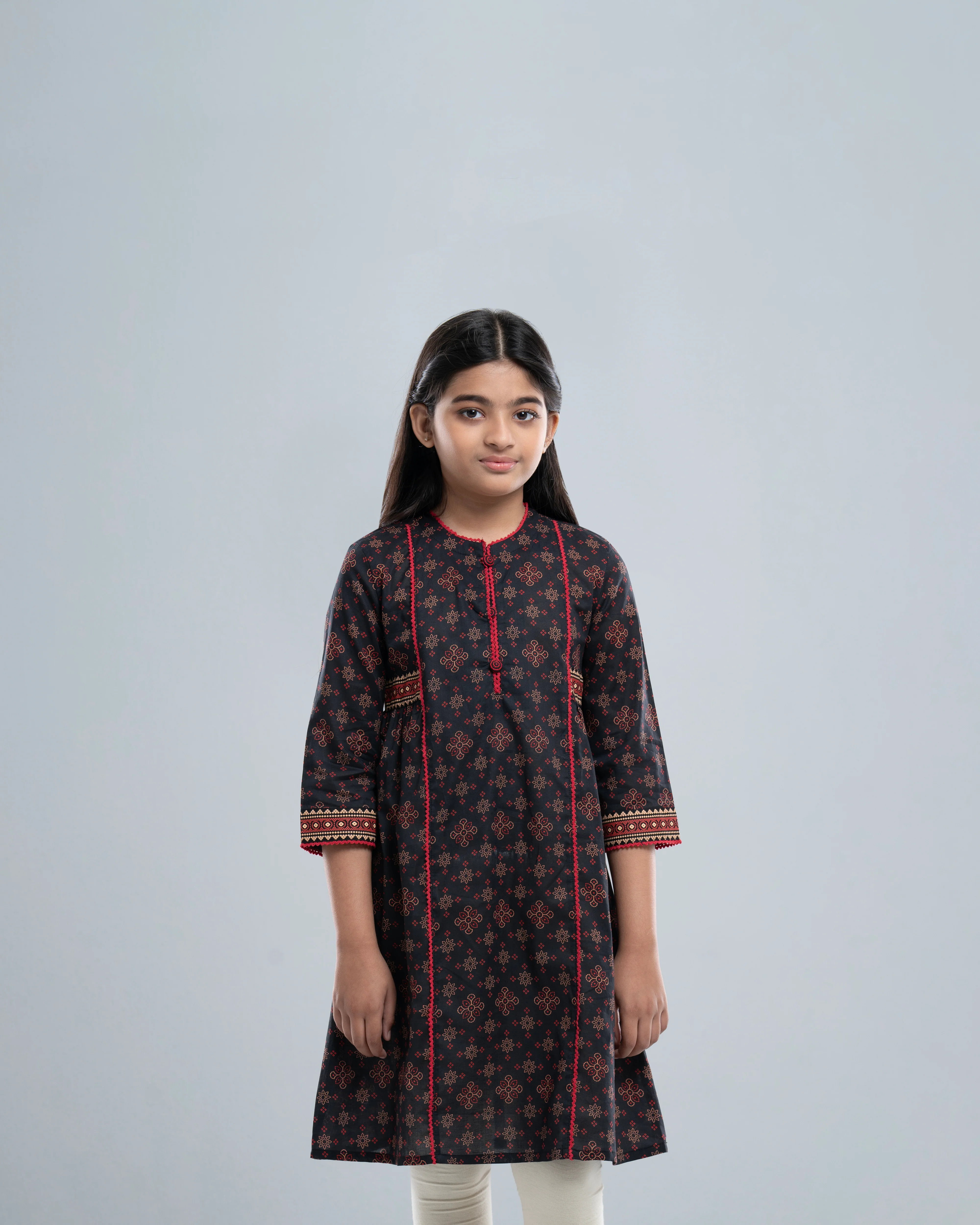 Girls' Ethnic Top (6-8 Years) - Image 2