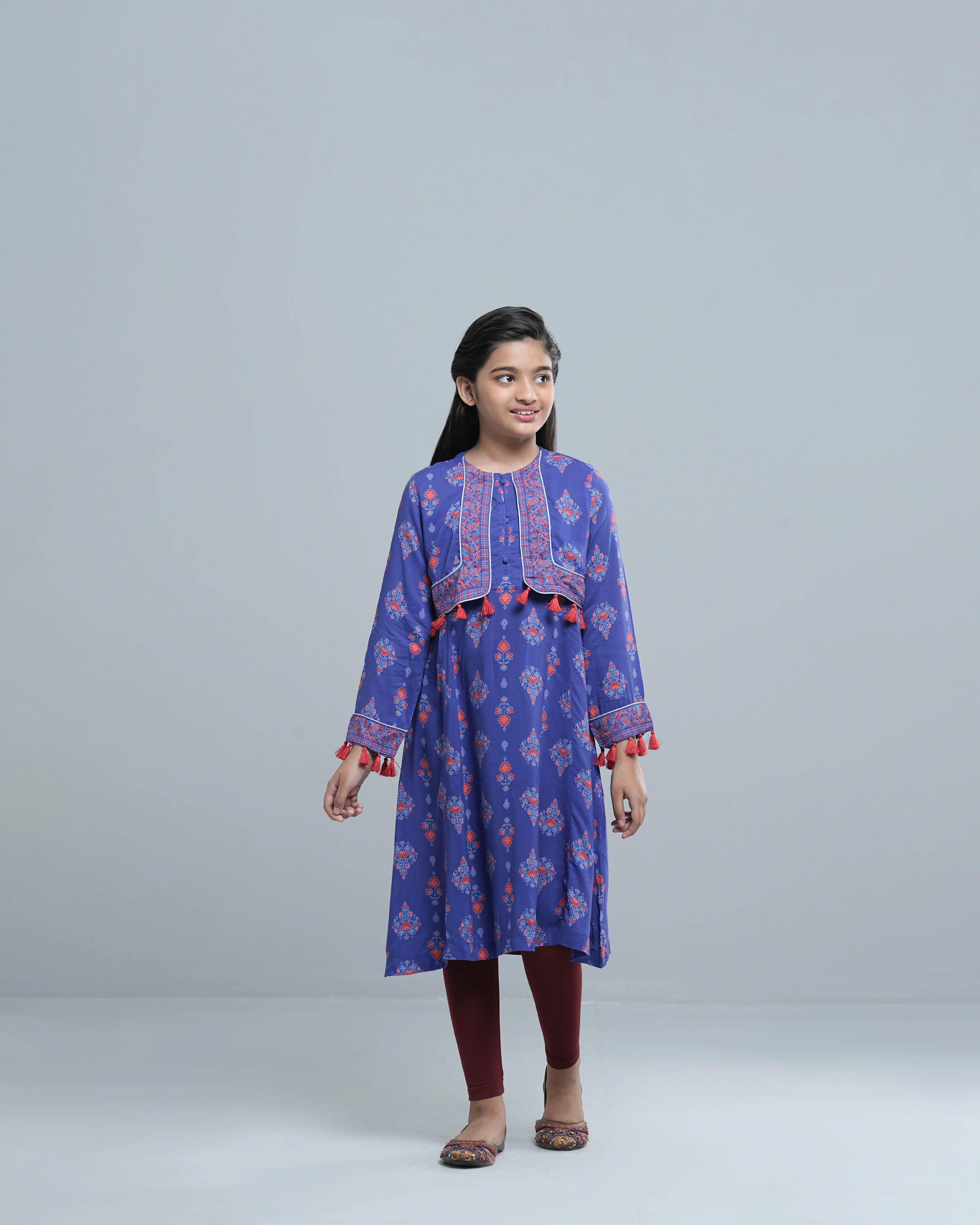 Girls' Ethnic Top (6-8 Years)
