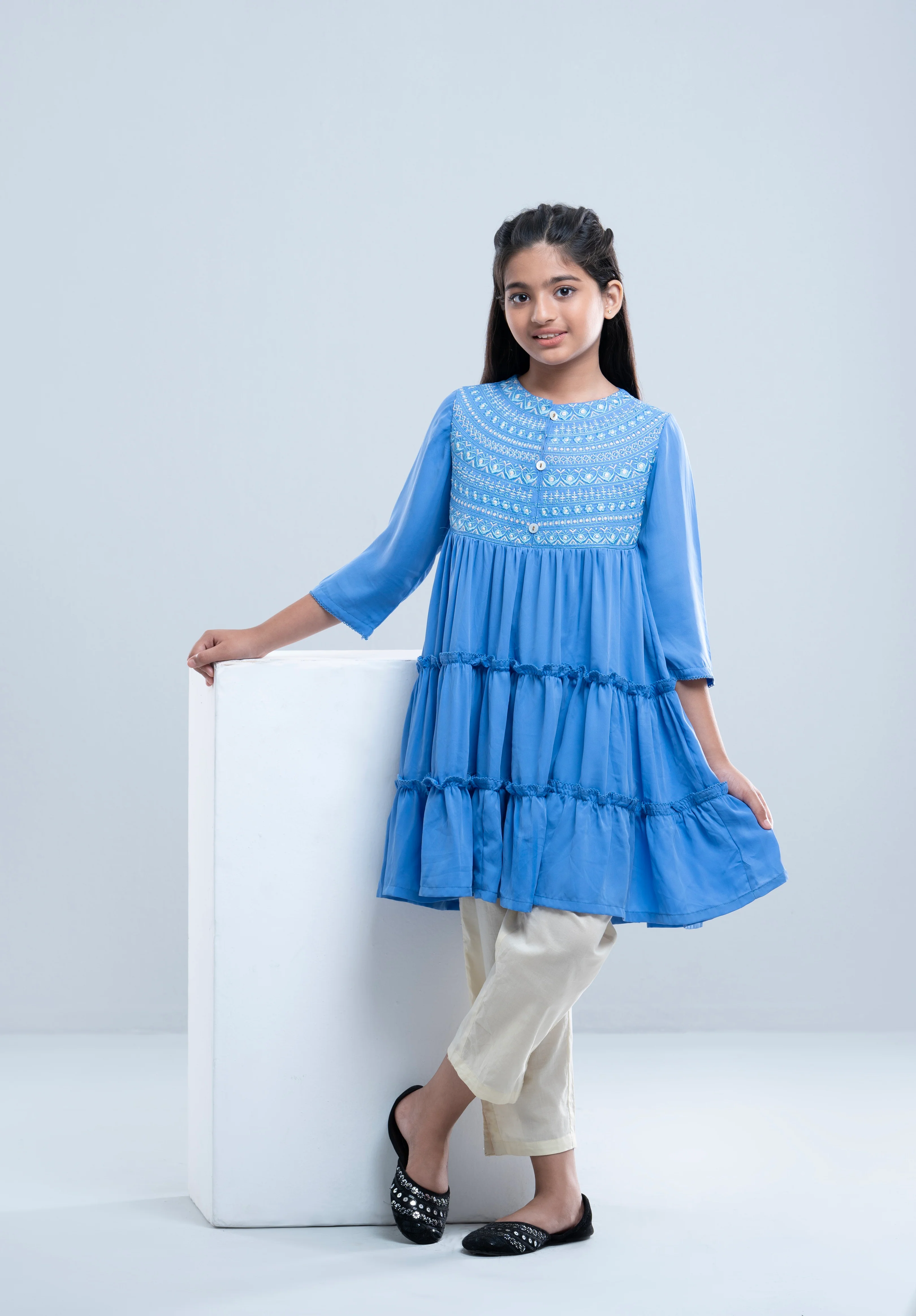 Girls' Ethnic Top (6-8 Years) - Image 6