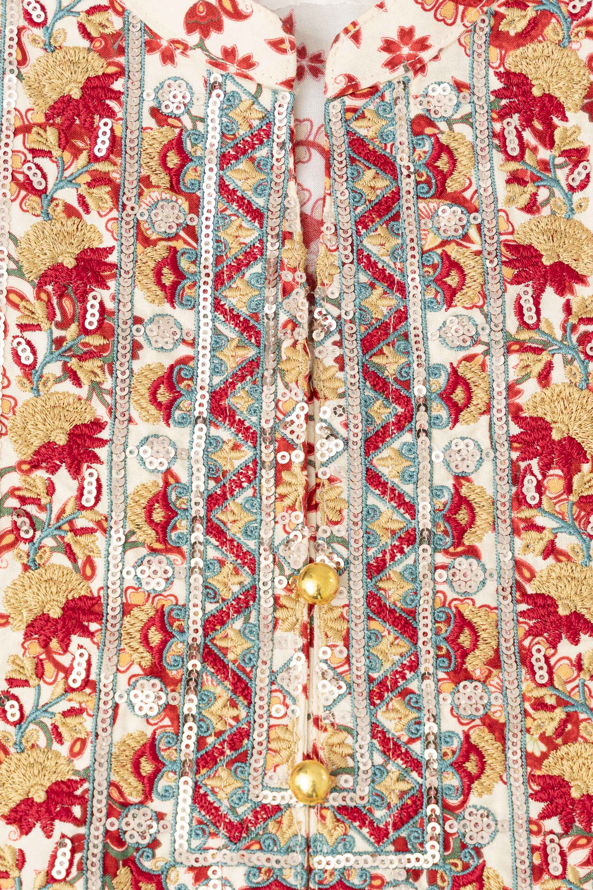 Girls Ethnic Frock (6-8 Years) - Image 11
