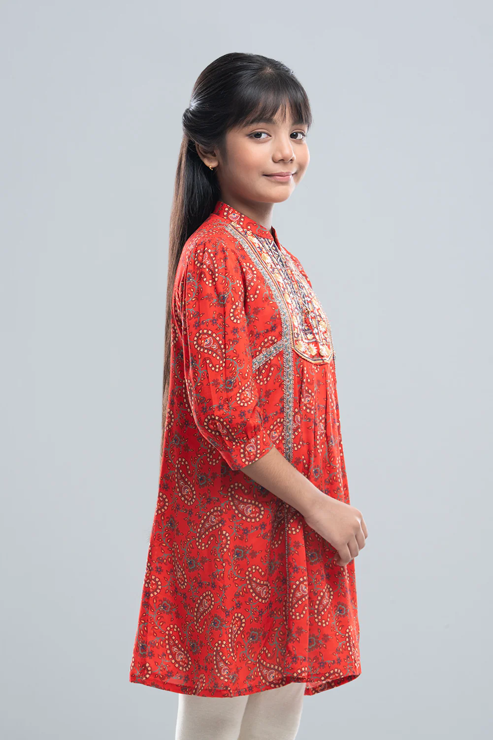 Girls Ethnic Frock (6-8 Years) - Image 3