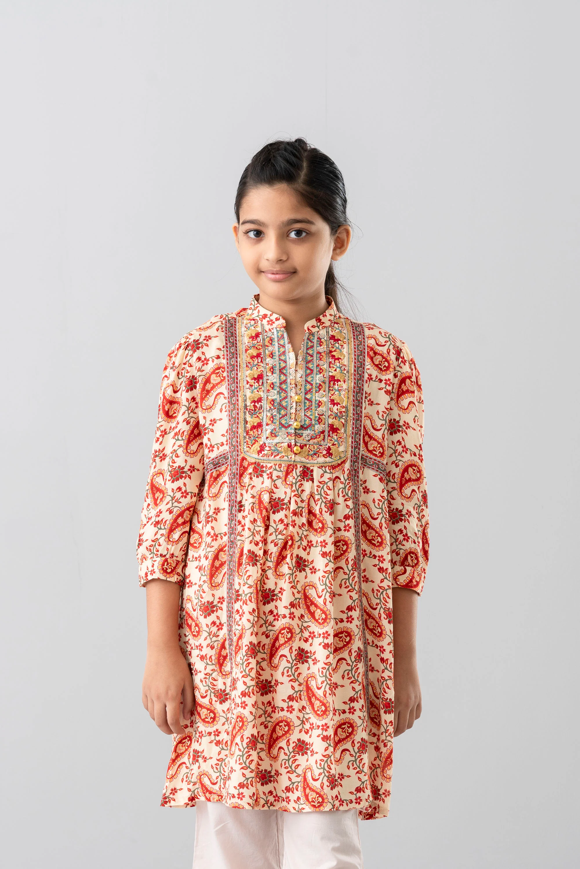 Girls Ethnic Frock (6-8 Years) - Image 7