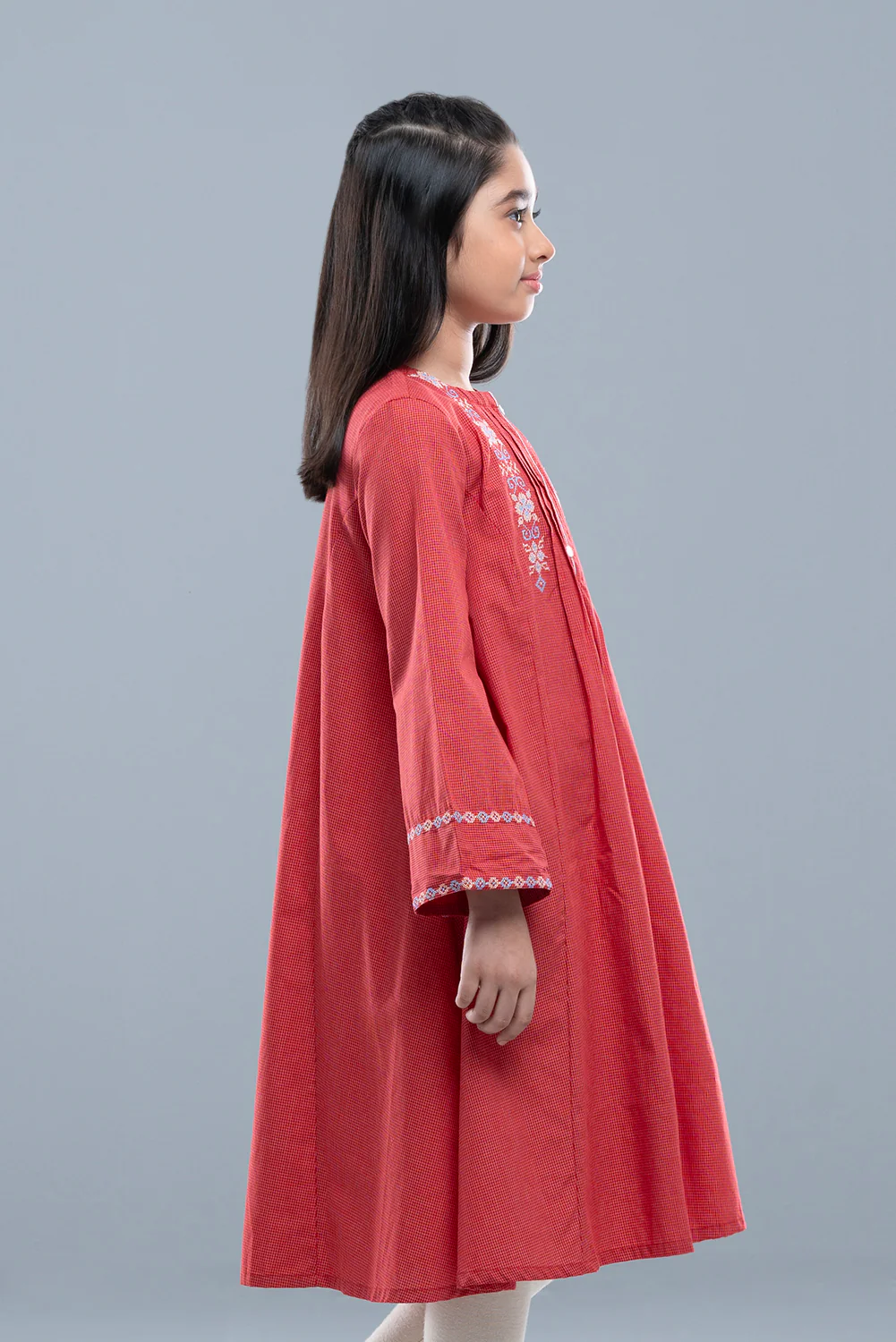 Girls' Ethnic Woven Top (6-8 Years) - Image 3
