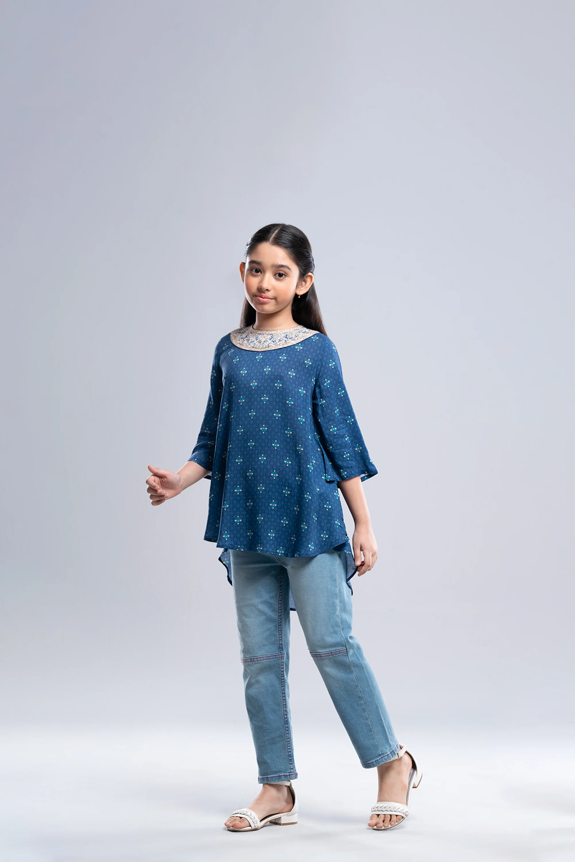 Girls' Ethnic Frock (2-4 Years)