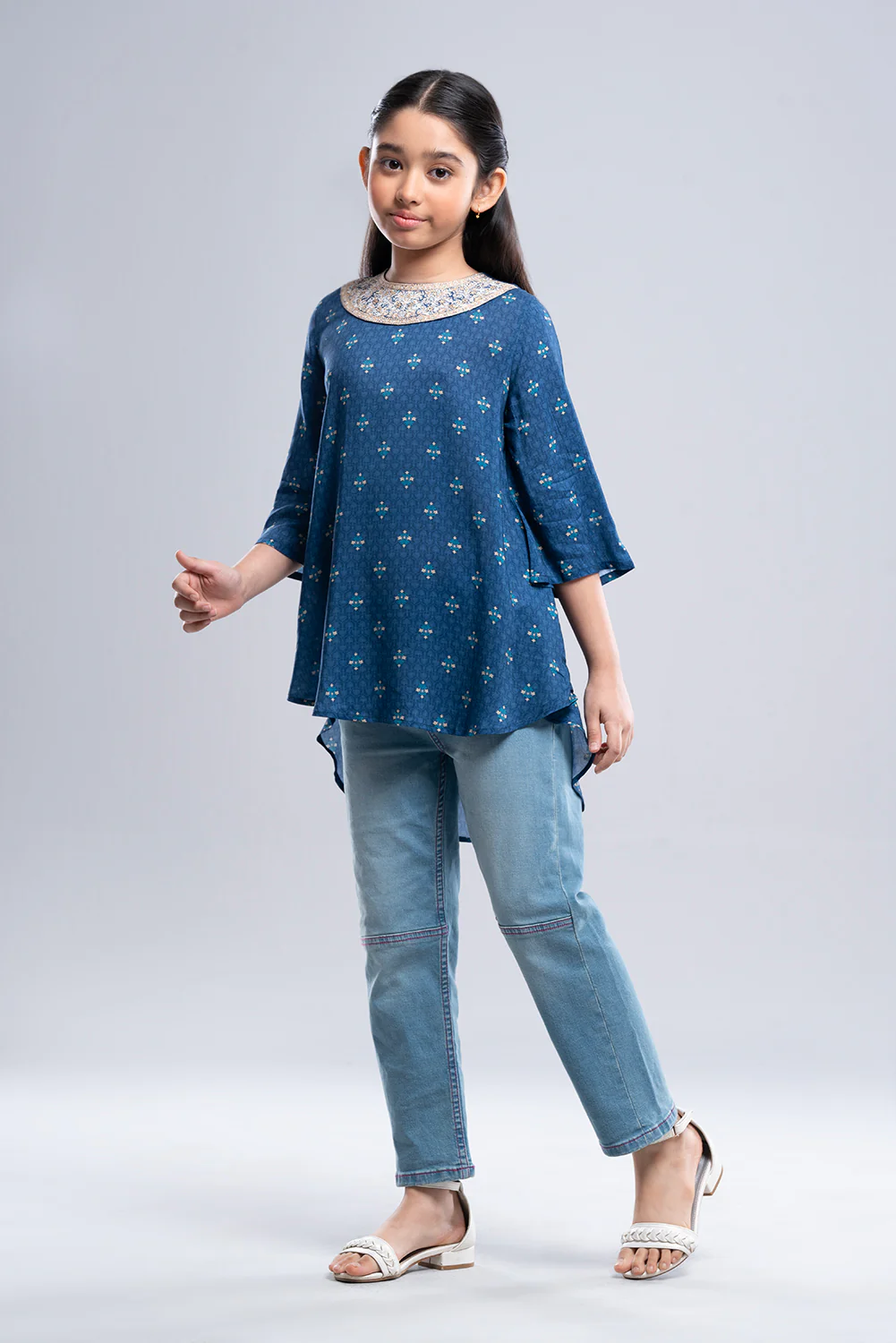 Girls' Ethnic Frock (6-8 Years) - Image 2