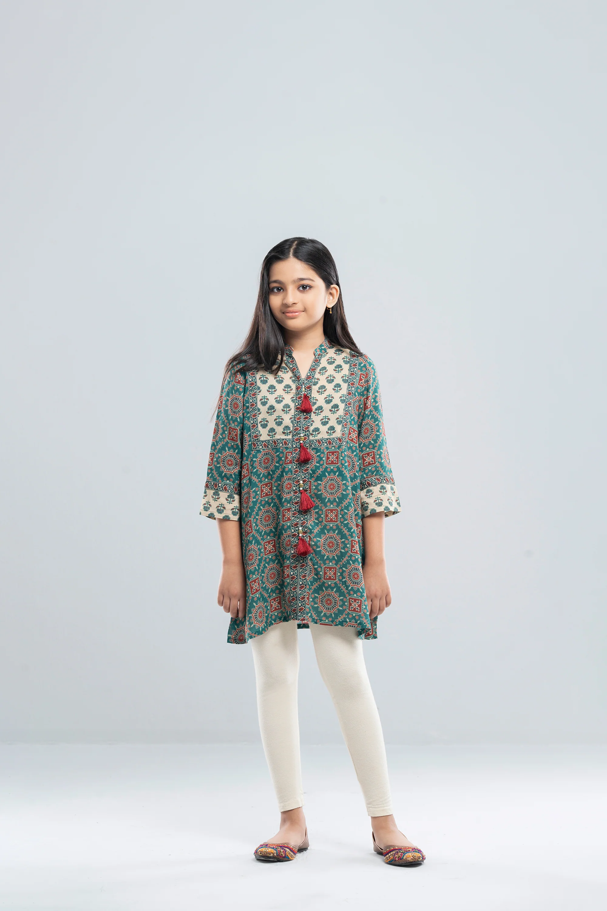 Girls' Ethnic Frock (2-4 Years)
