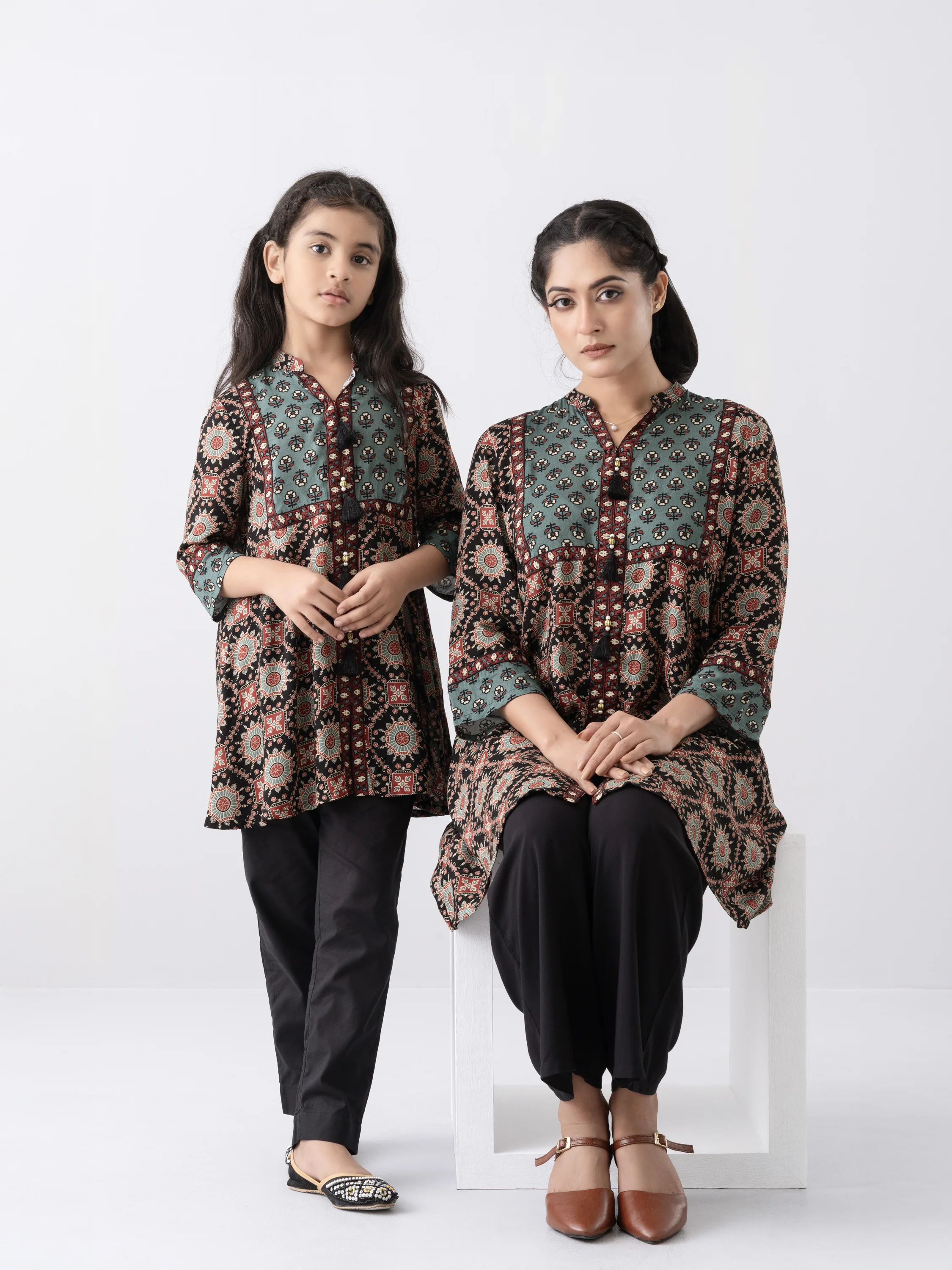 Girls' Ethnic Frock (6-8 Years) - Image 13