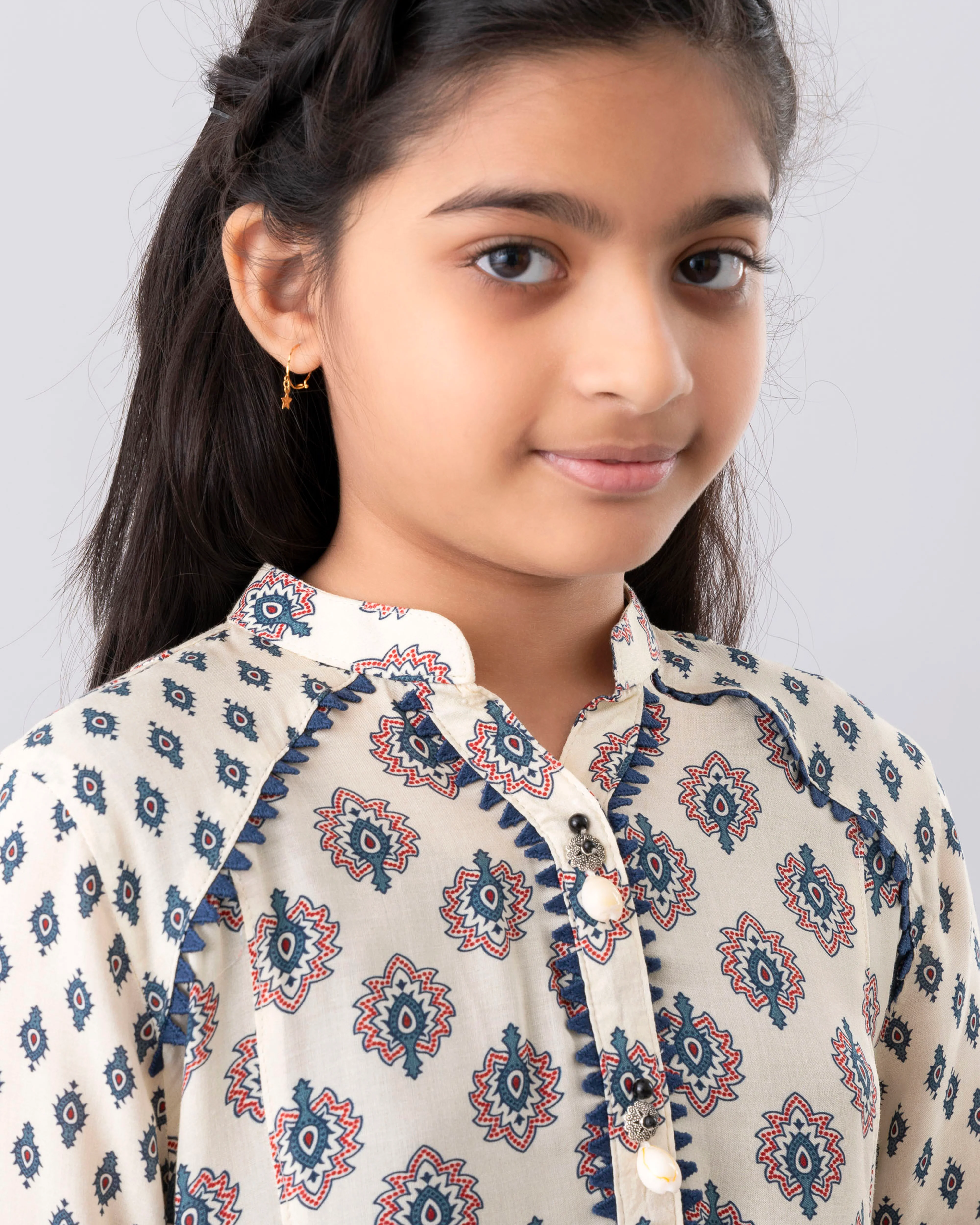 Girls Ethnic Frock (6-8 Years) - Image 11