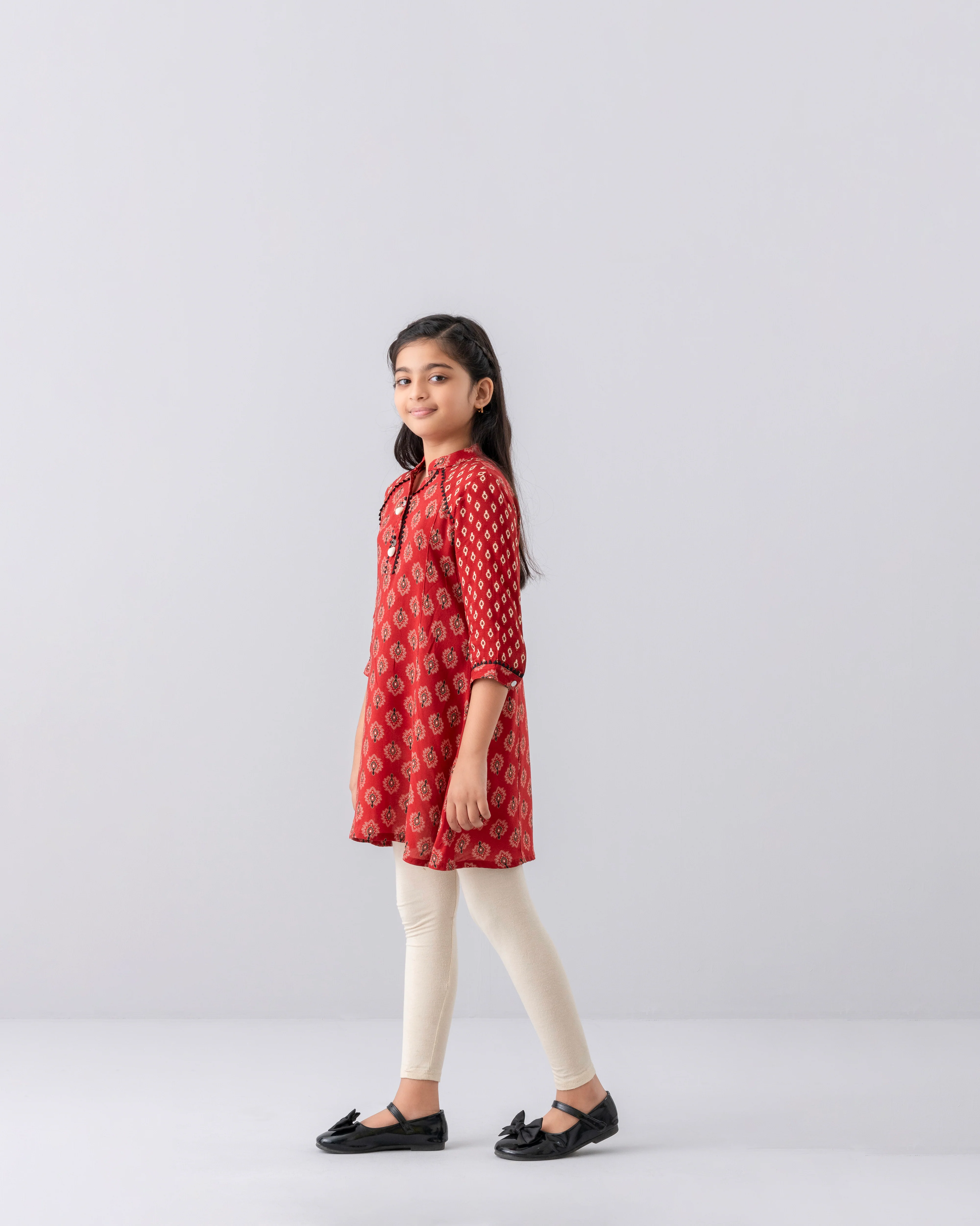 Girls Ethnic Frock (6-8 Years) - Image 3