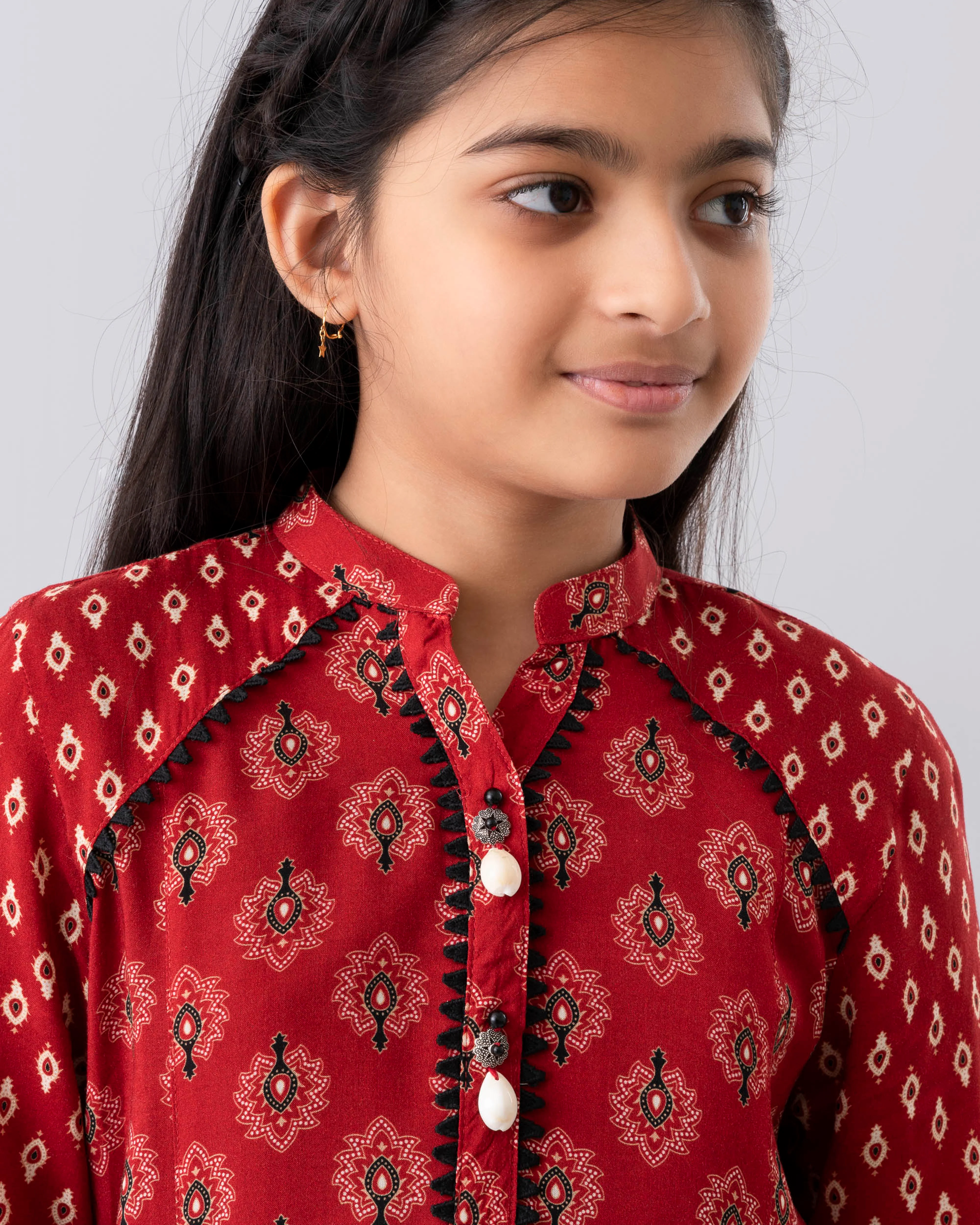 Girls Ethnic Frock (6-8 Years) - Image 5