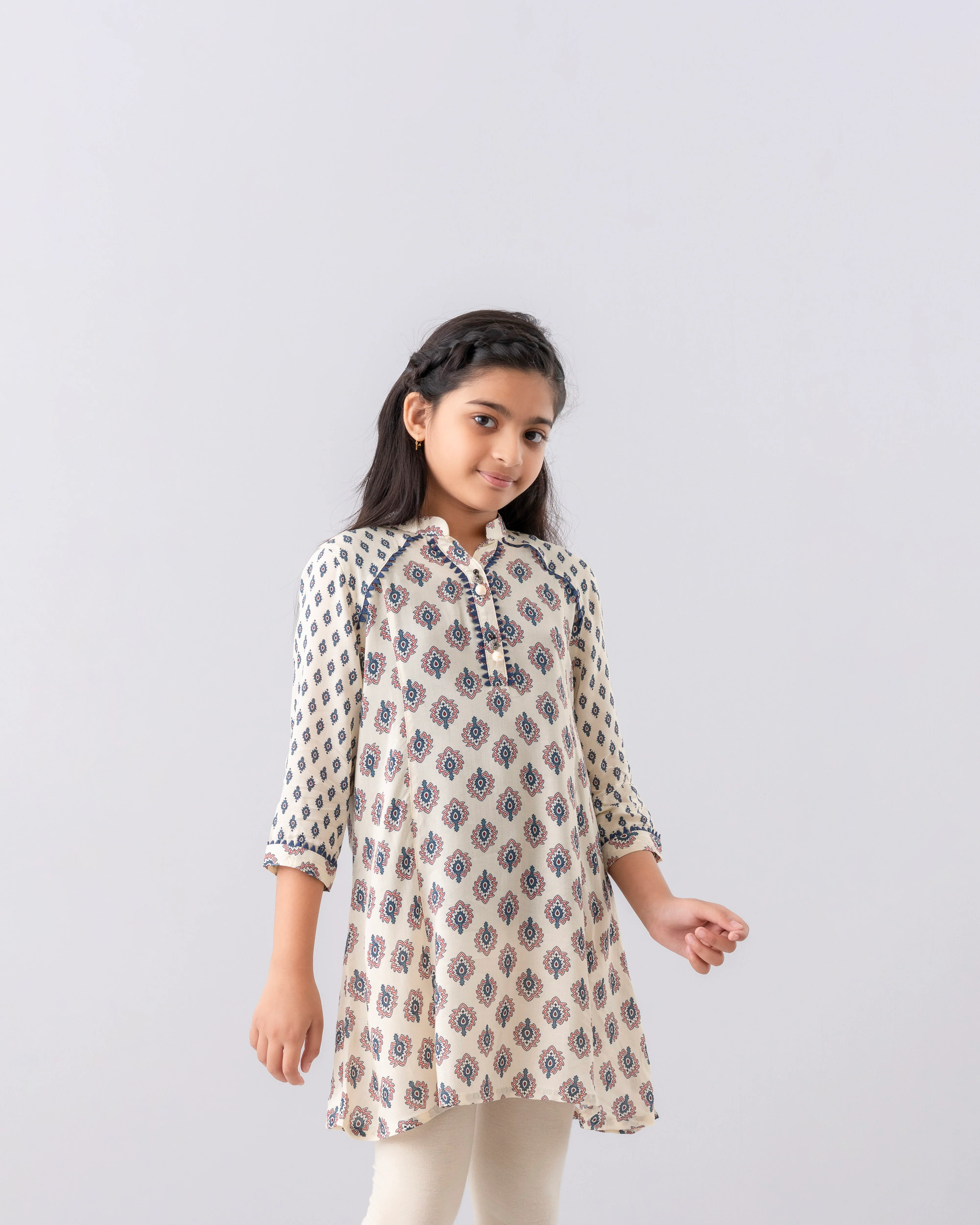 Girls Ethnic Frock (6-8 Years) - Image 8