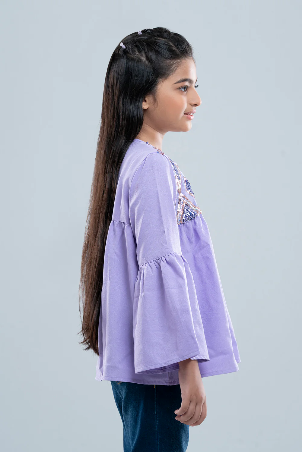 Girls Woven Top (6-8 Years) - Image 3