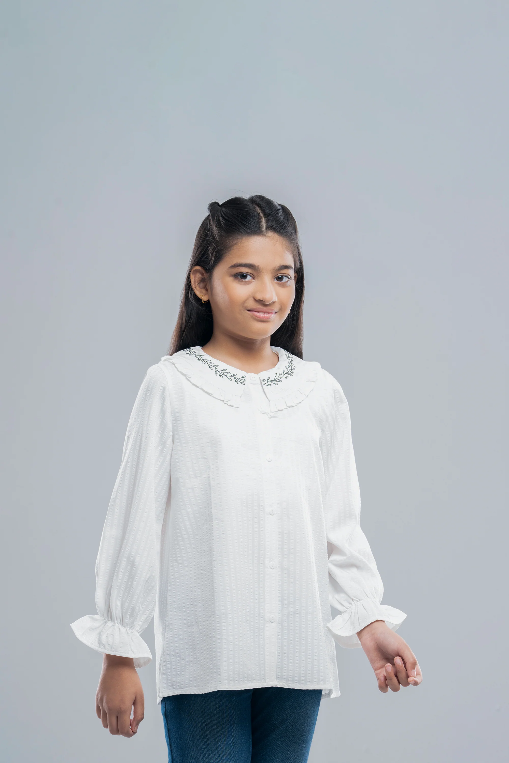 Girls' Woven Top (6-8 Years) - Image 2