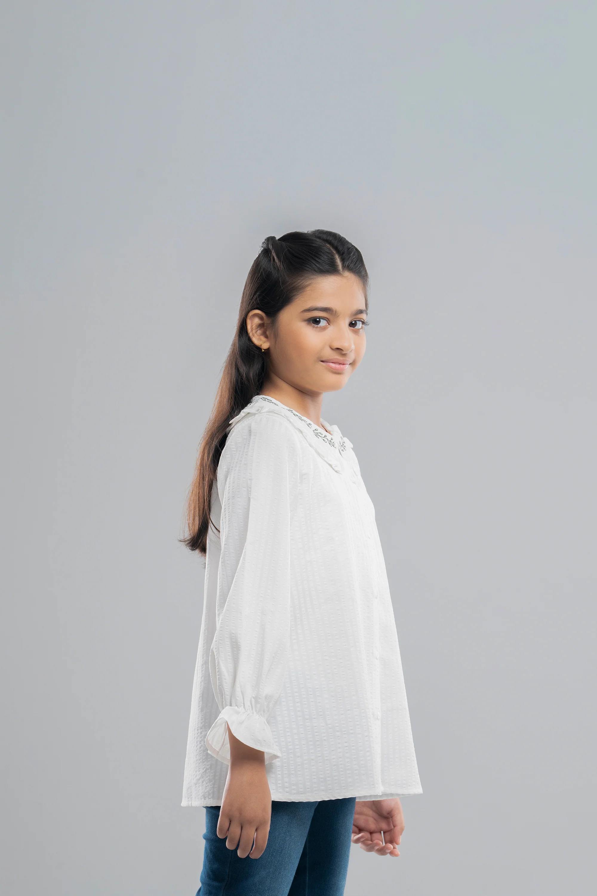 Girls' Woven Top (6-8 Years) - Image 3