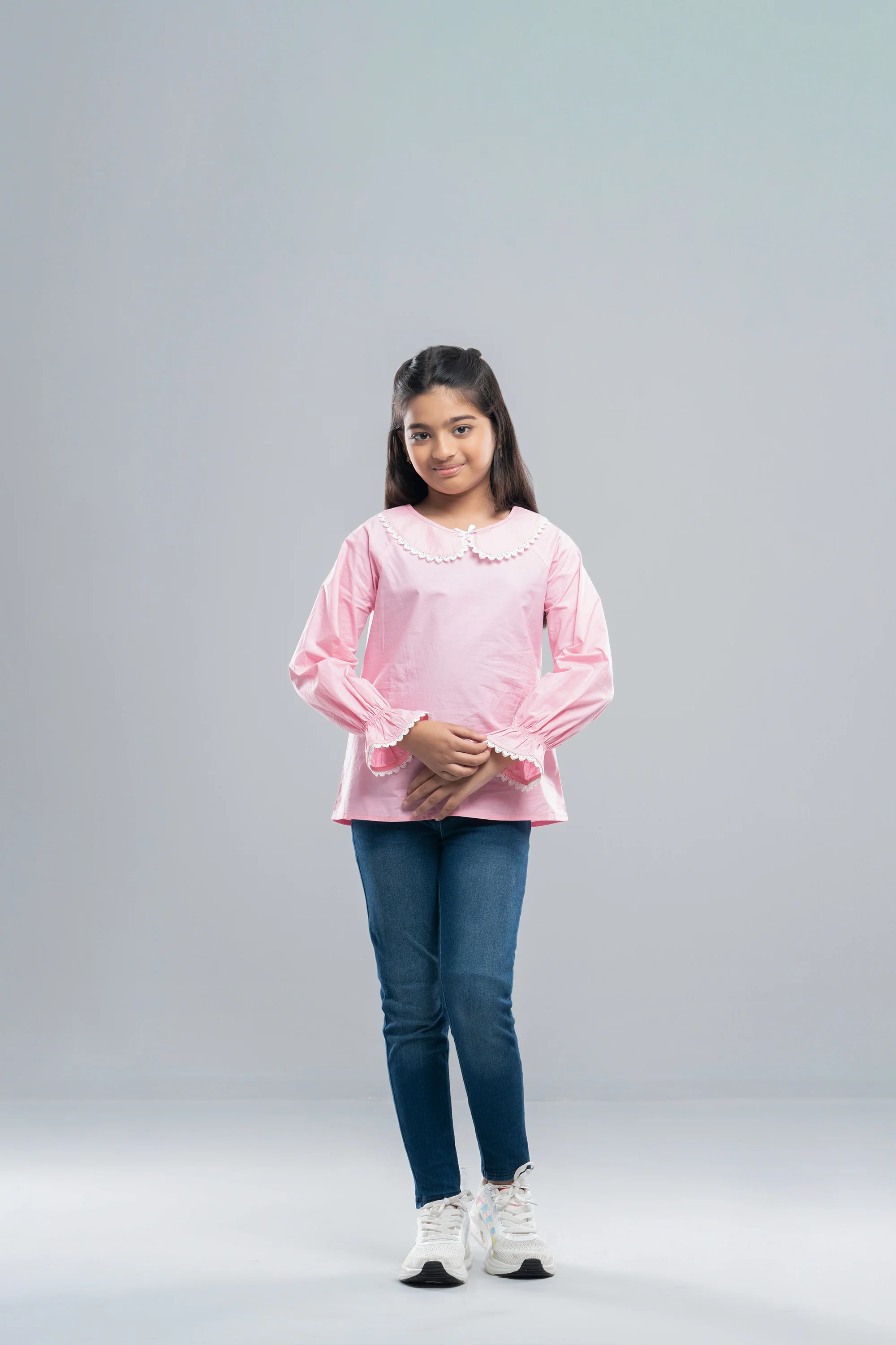 Girls' Woven Top (6-8 Years)