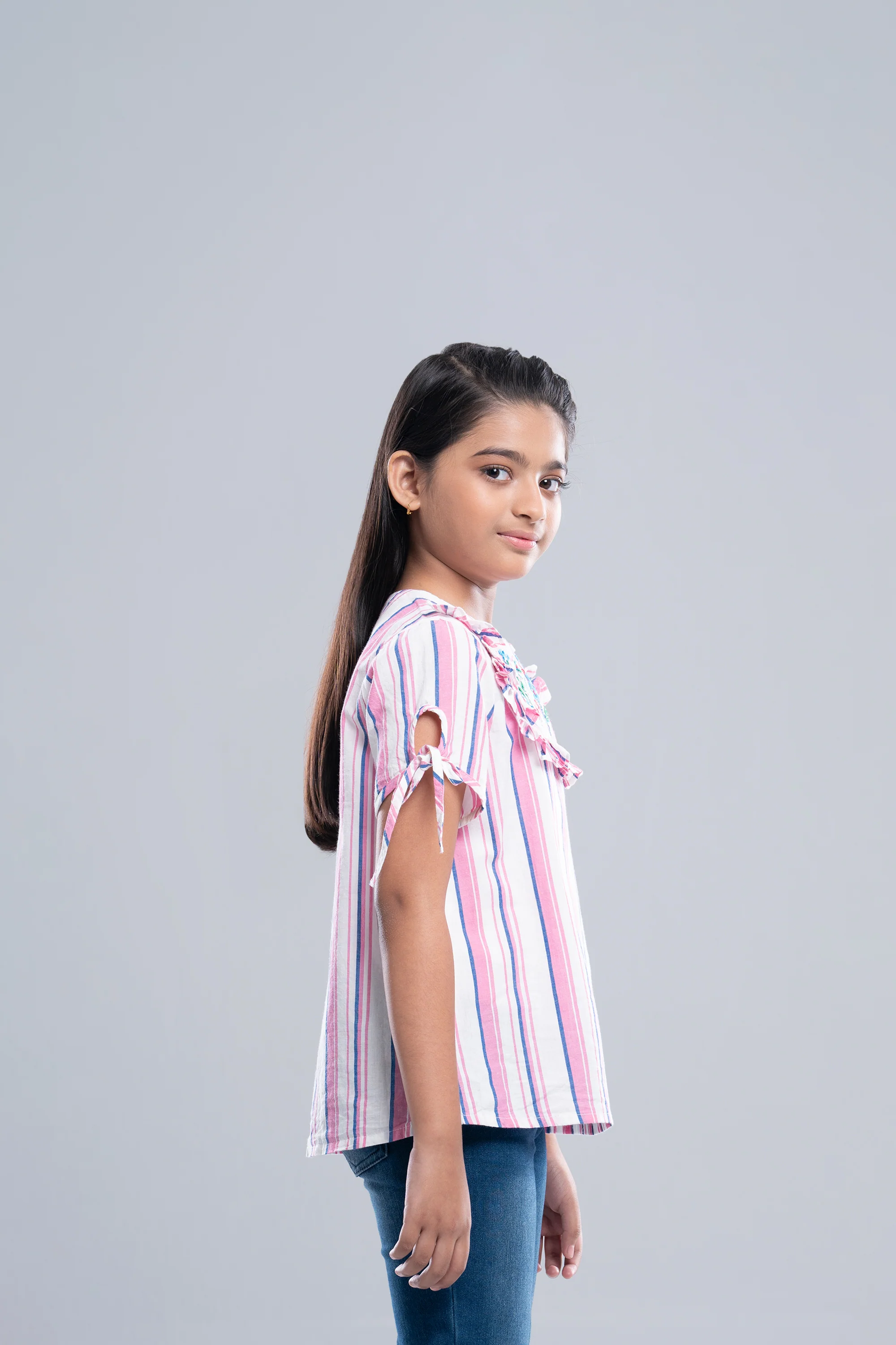 Girls' Woven Top (6-8 Years) - Image 3