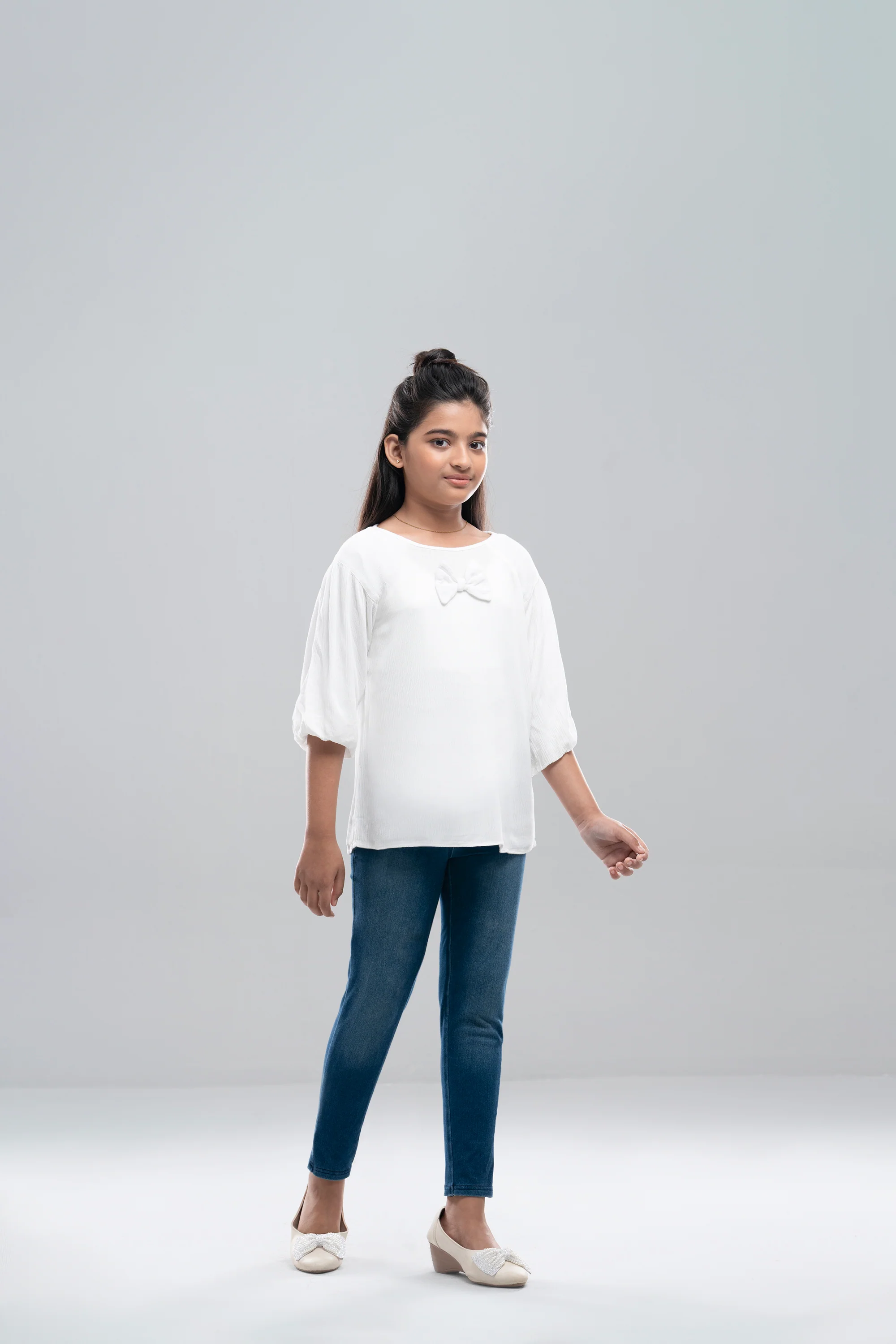Girls' Woven Top (6-8 Years)