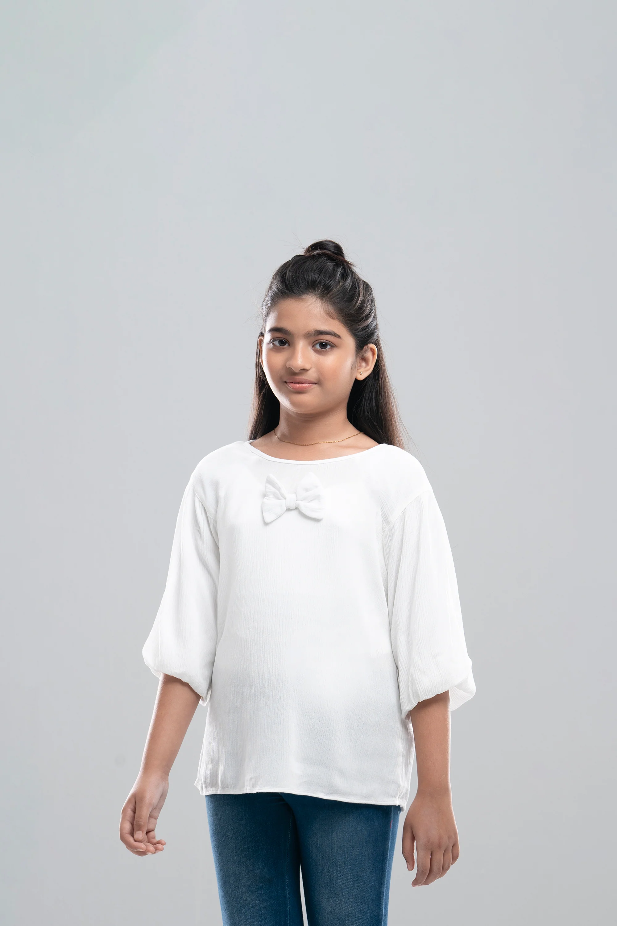 Girls' Woven Top (6-8 Years) - Image 2