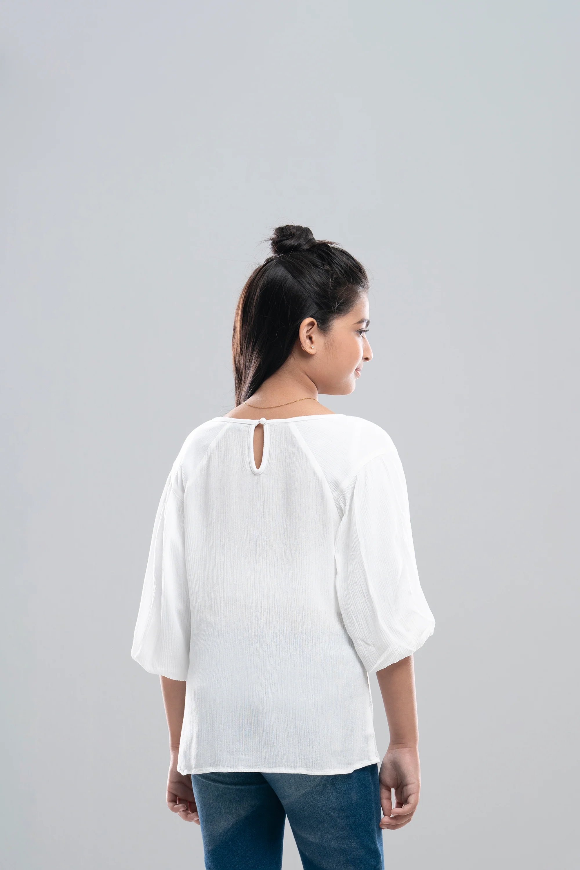 Girls' Woven Top (6-8 Years) - Image 4