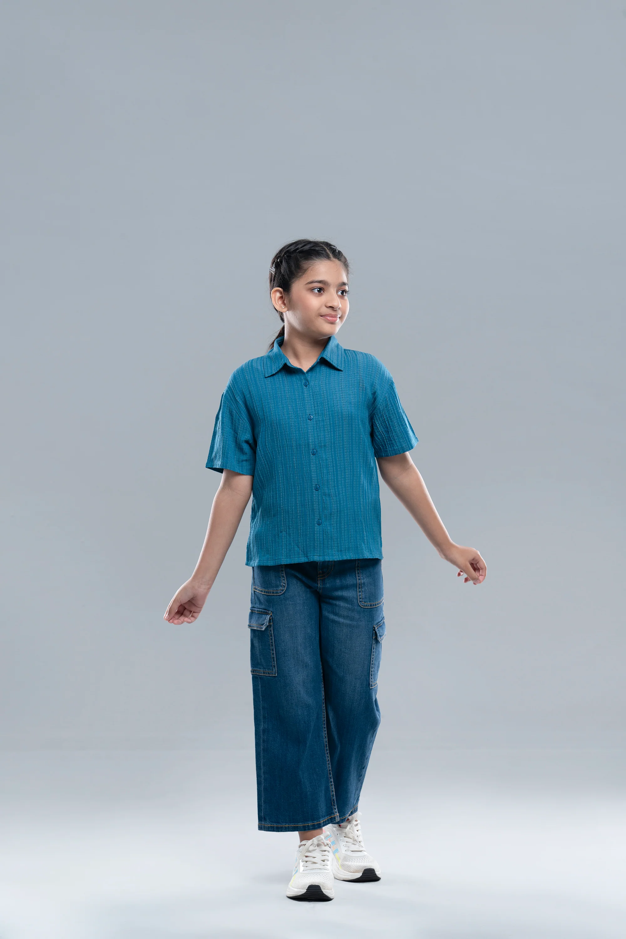 Girls' Woven Top (6-8 Years)