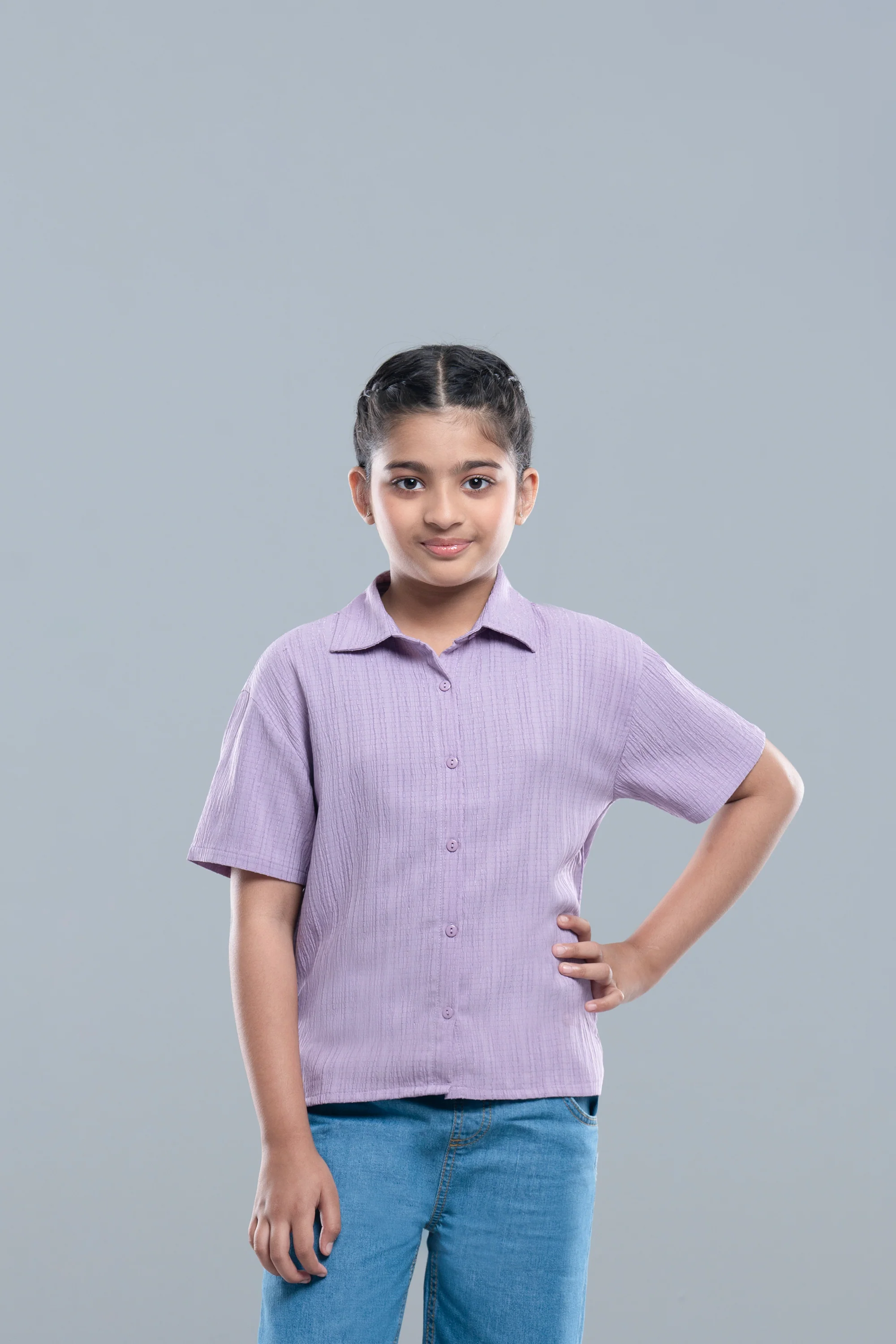 Girls' Woven Top (6-8 Years) - Image 7