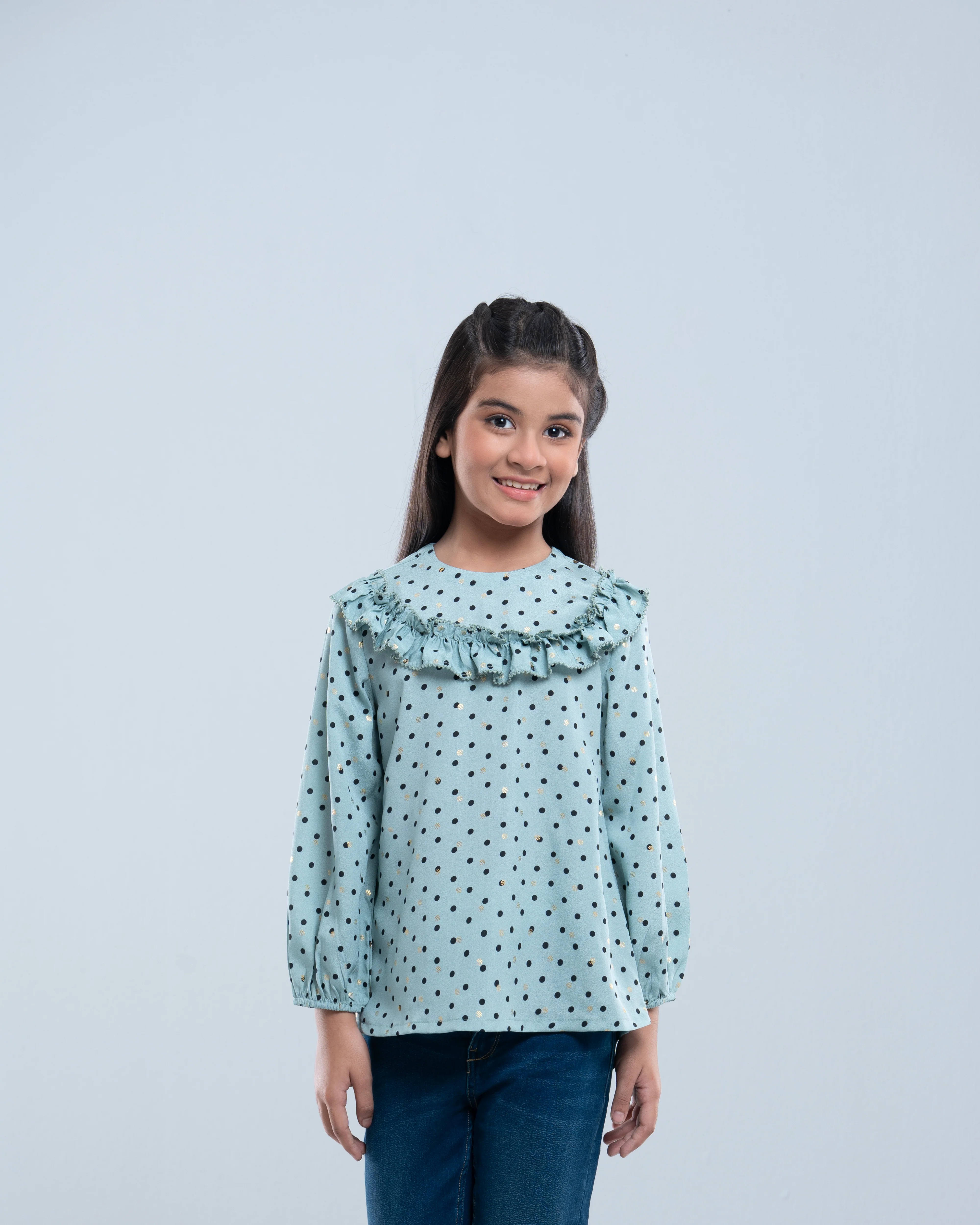 Girls' Woven Top (6-8 Years) - Image 2