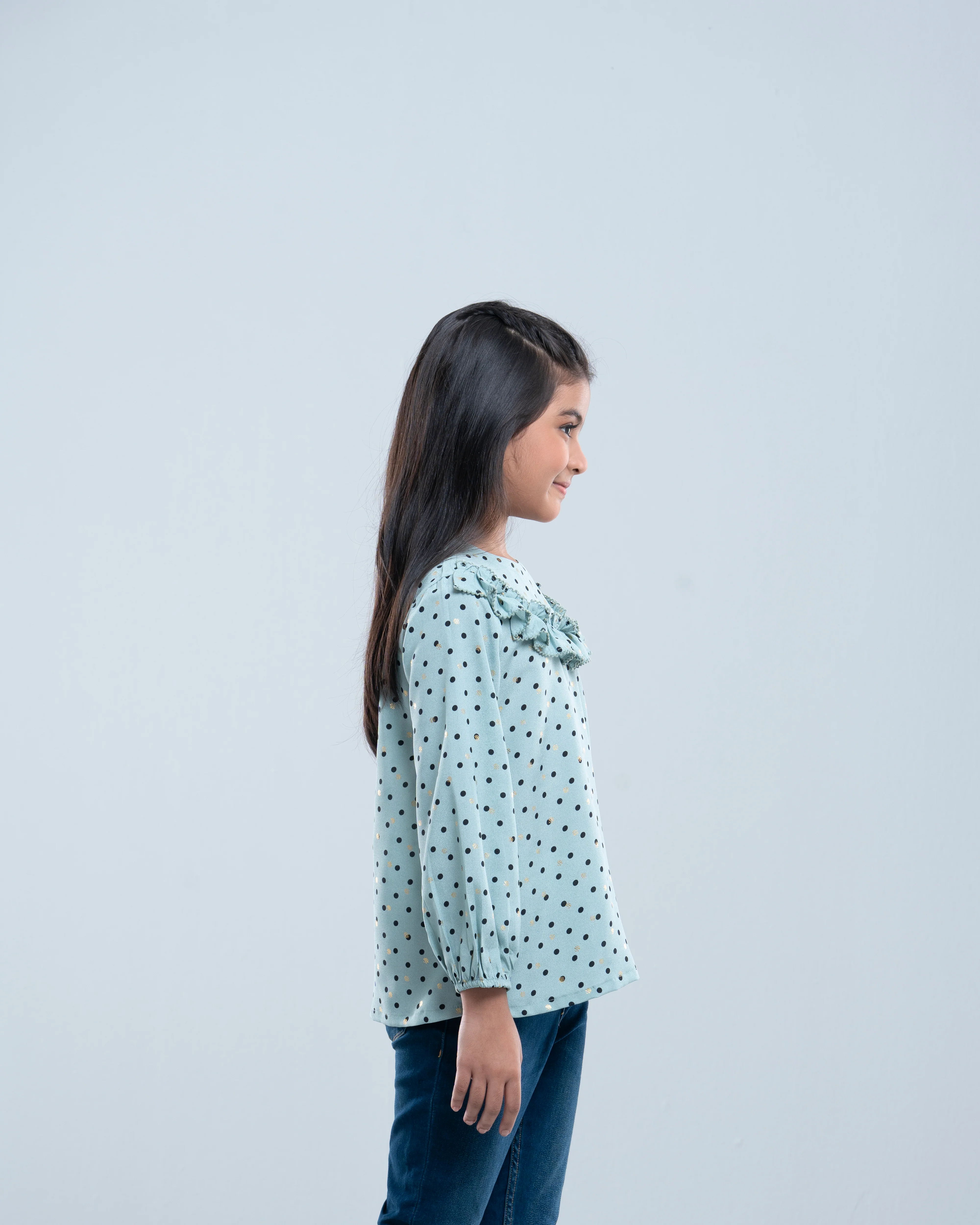 Girls' Woven Top (6-8 Years) - Image 3