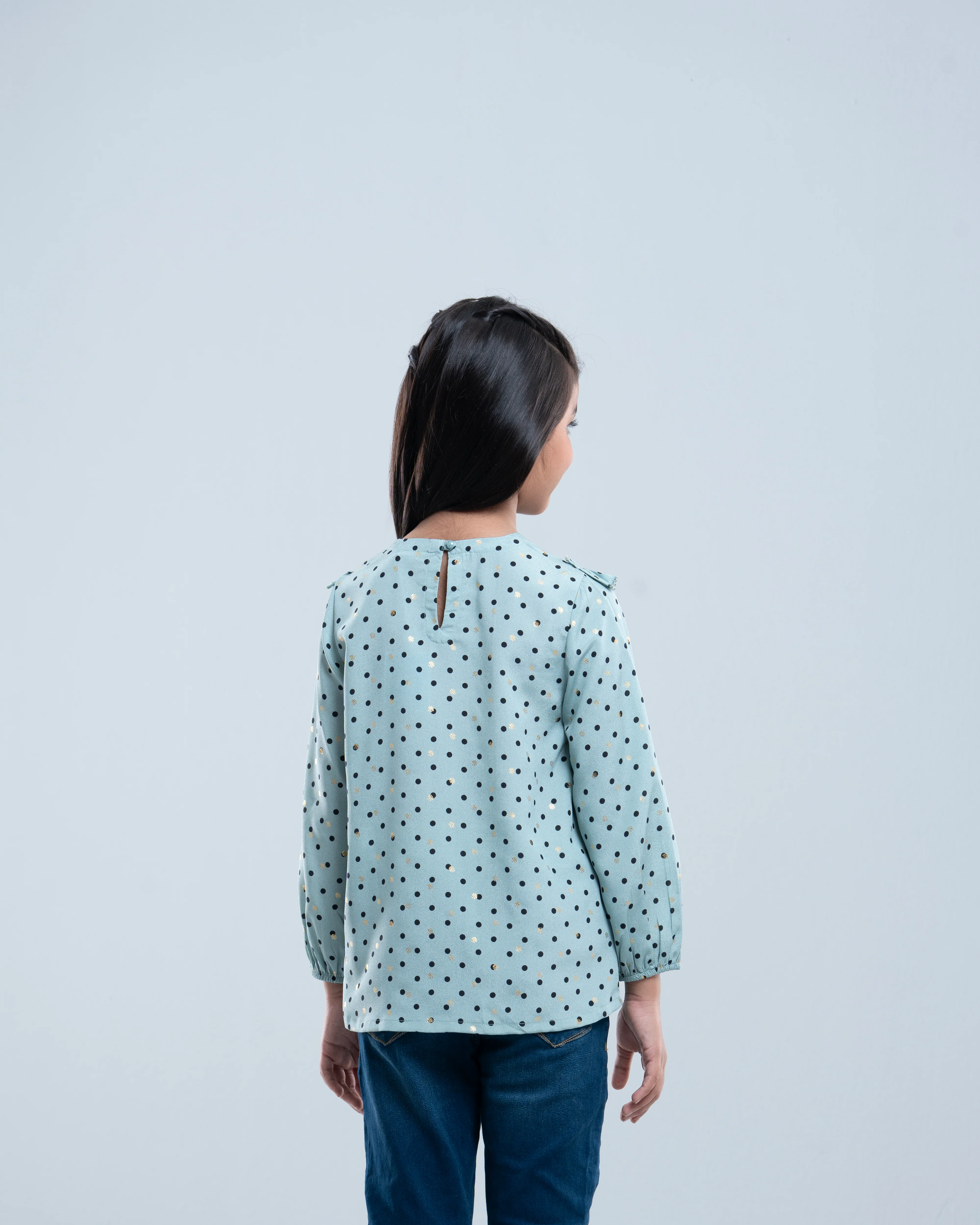 Girls' Woven Top (6-8 Years) - Image 4