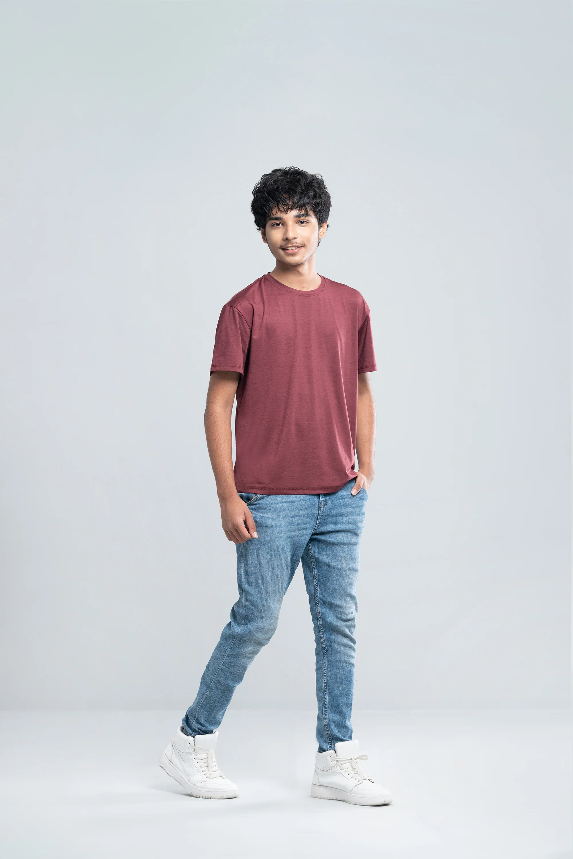 Junior Boys' Athleisure T-Shirt (10-14 Years)