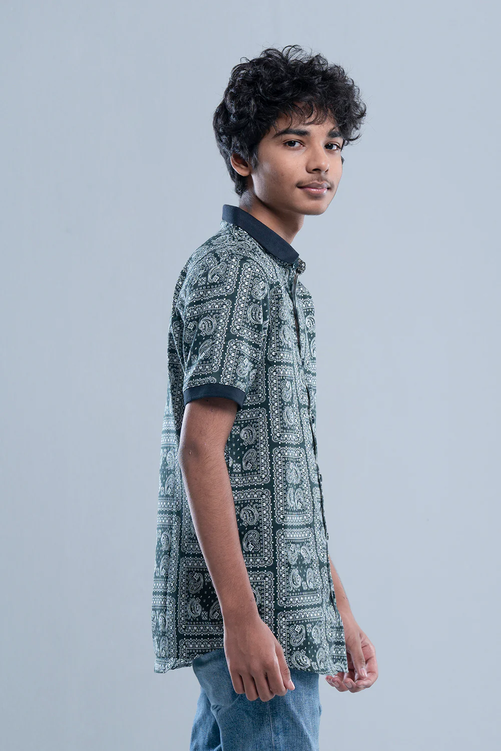 Junior Boys Casual Shirt (10-14 Years) - Image 3